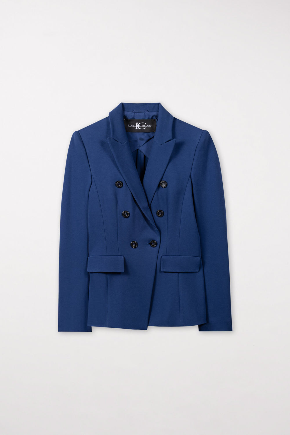 Blazer aus Punto-Milano - deep blue - Standard