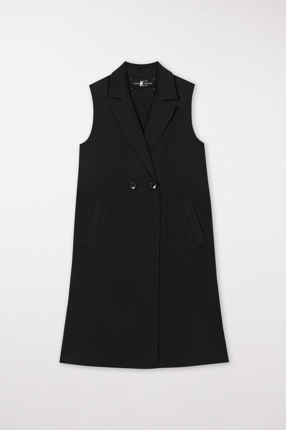 Gilet manteau double face - noir - Standard