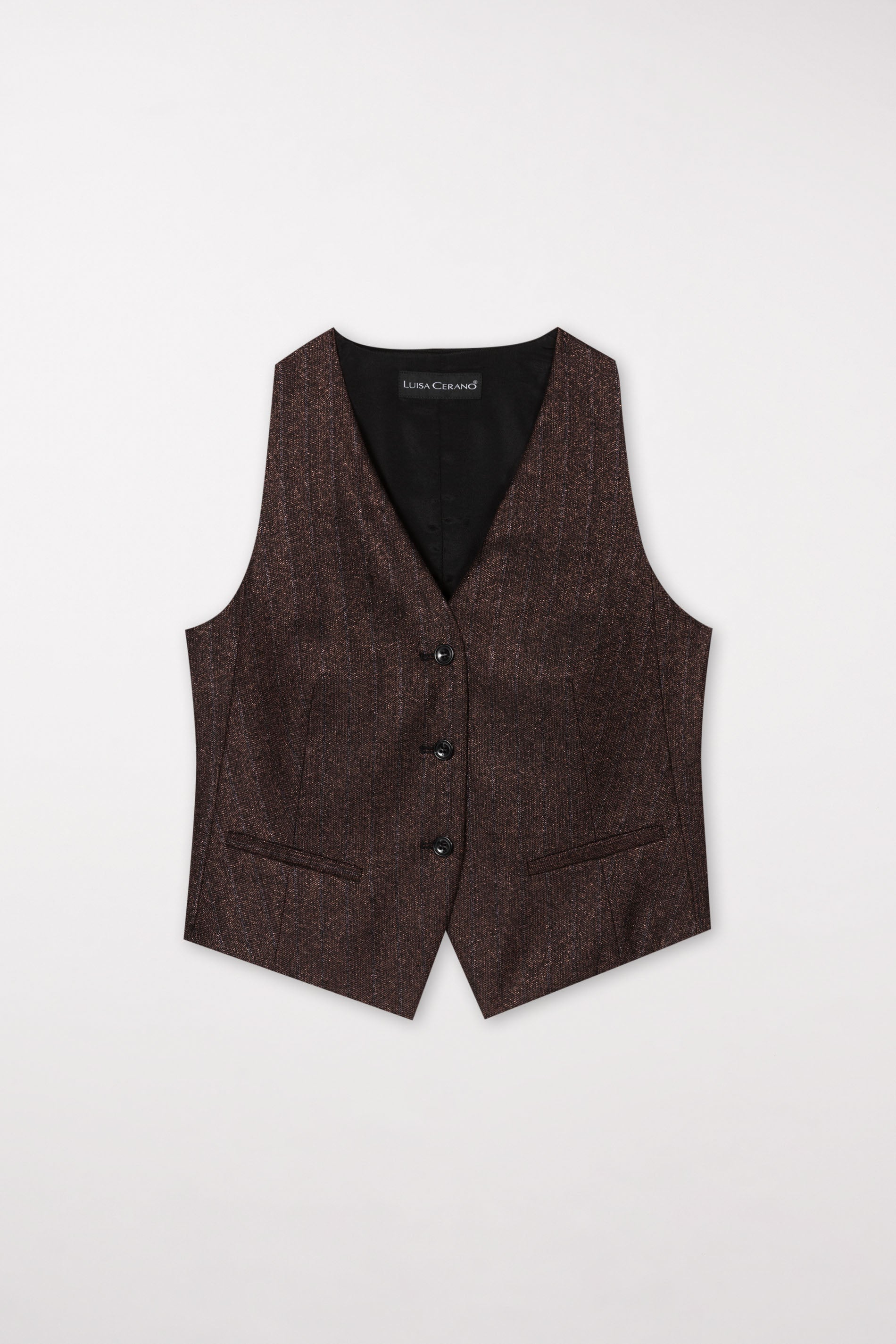 Tweed-Blazerweste - multi - Standard | Artikel Front