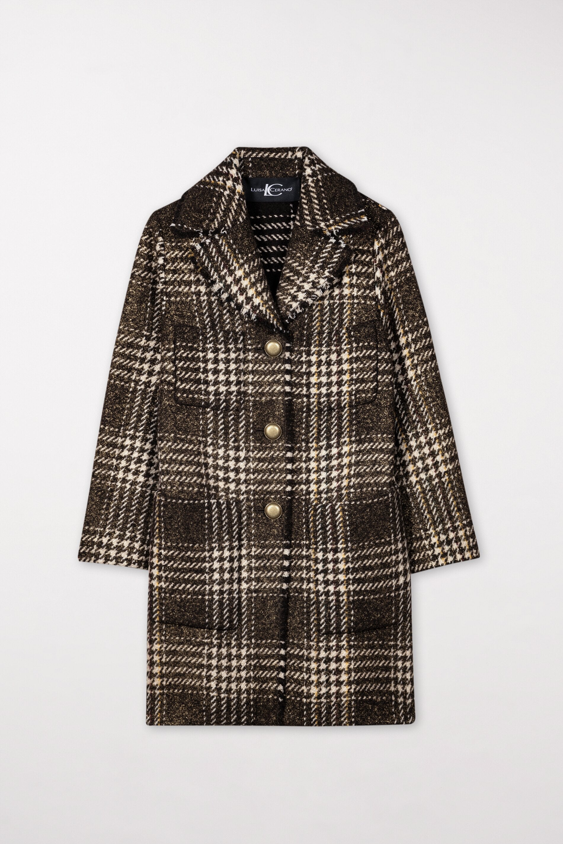 Karo-Kurzmantel - multi - Standard | Artikel Front