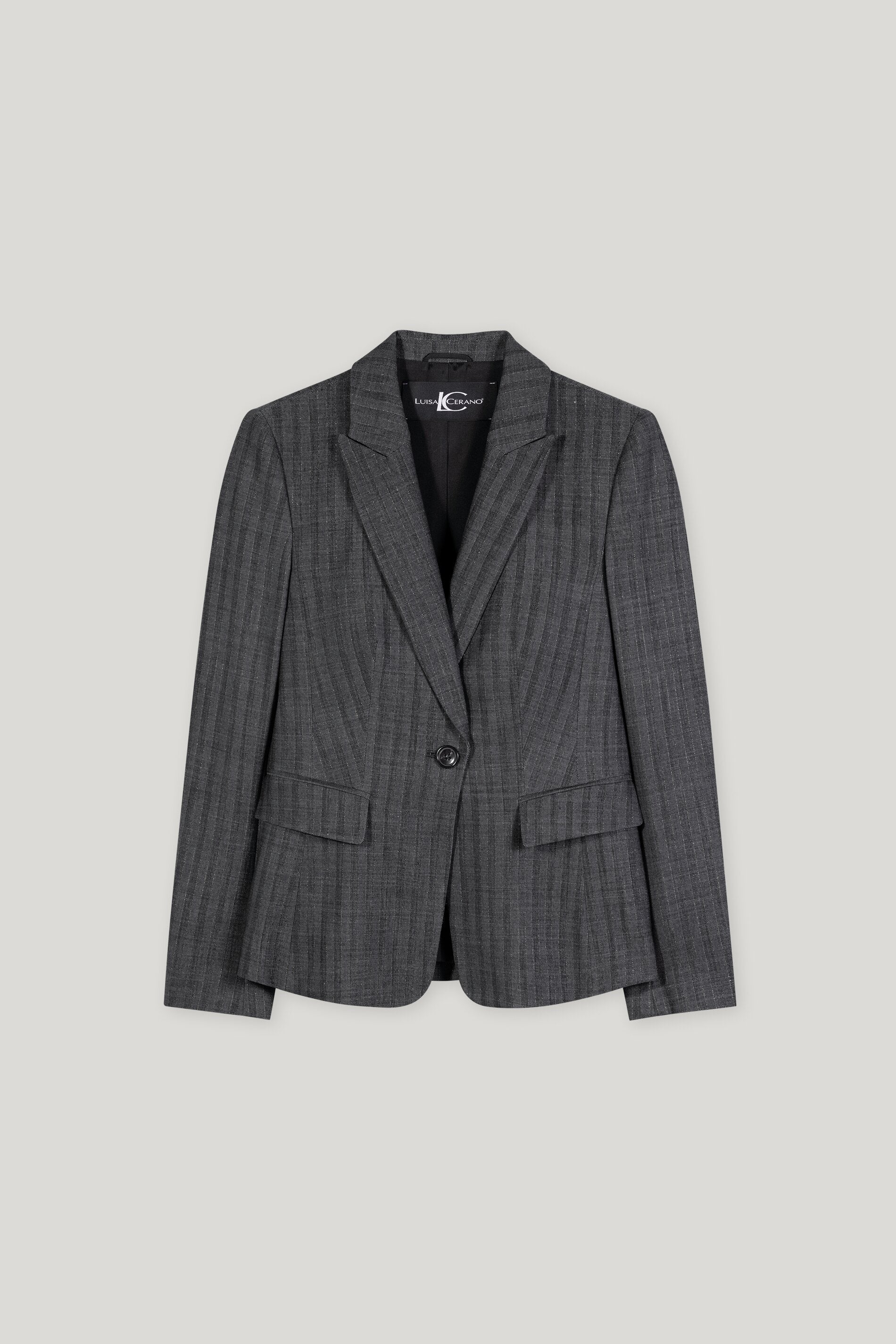 Blazer mit Nadelstreifen - multi - Standard | Artikel Front