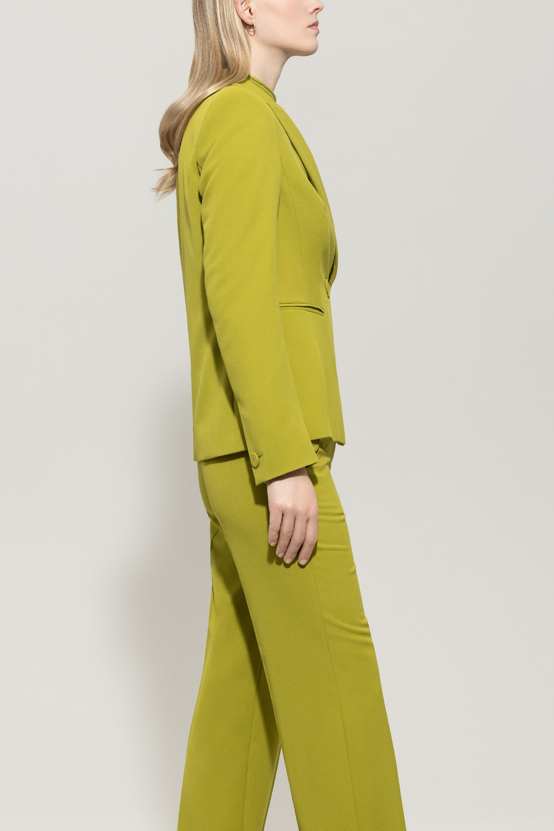 Smoking-Blazer - acid green - Standard | Model Seite