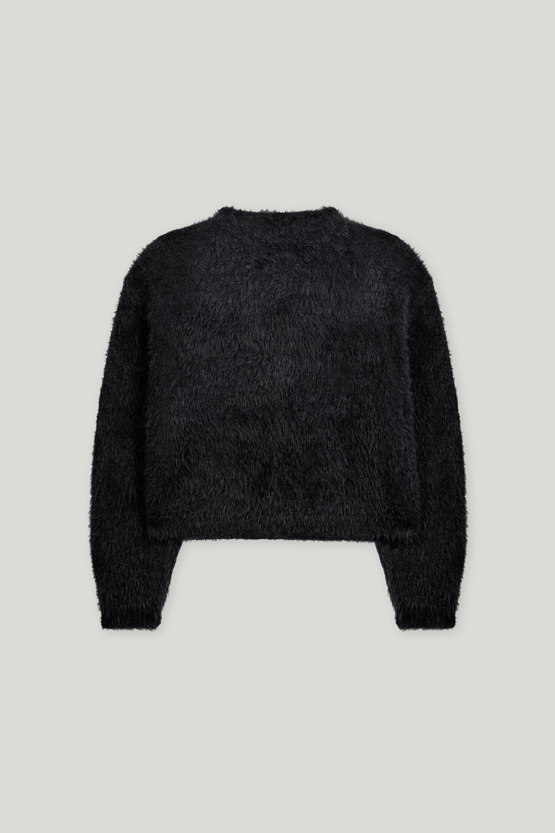 Cardigan aus Woll-Mix - deep black - Standard | Artikel Rück