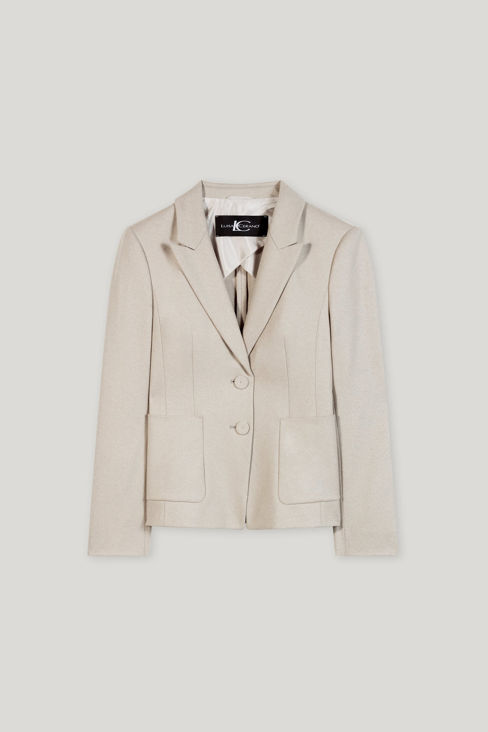 Blazer en flanelle - oyster - Standard