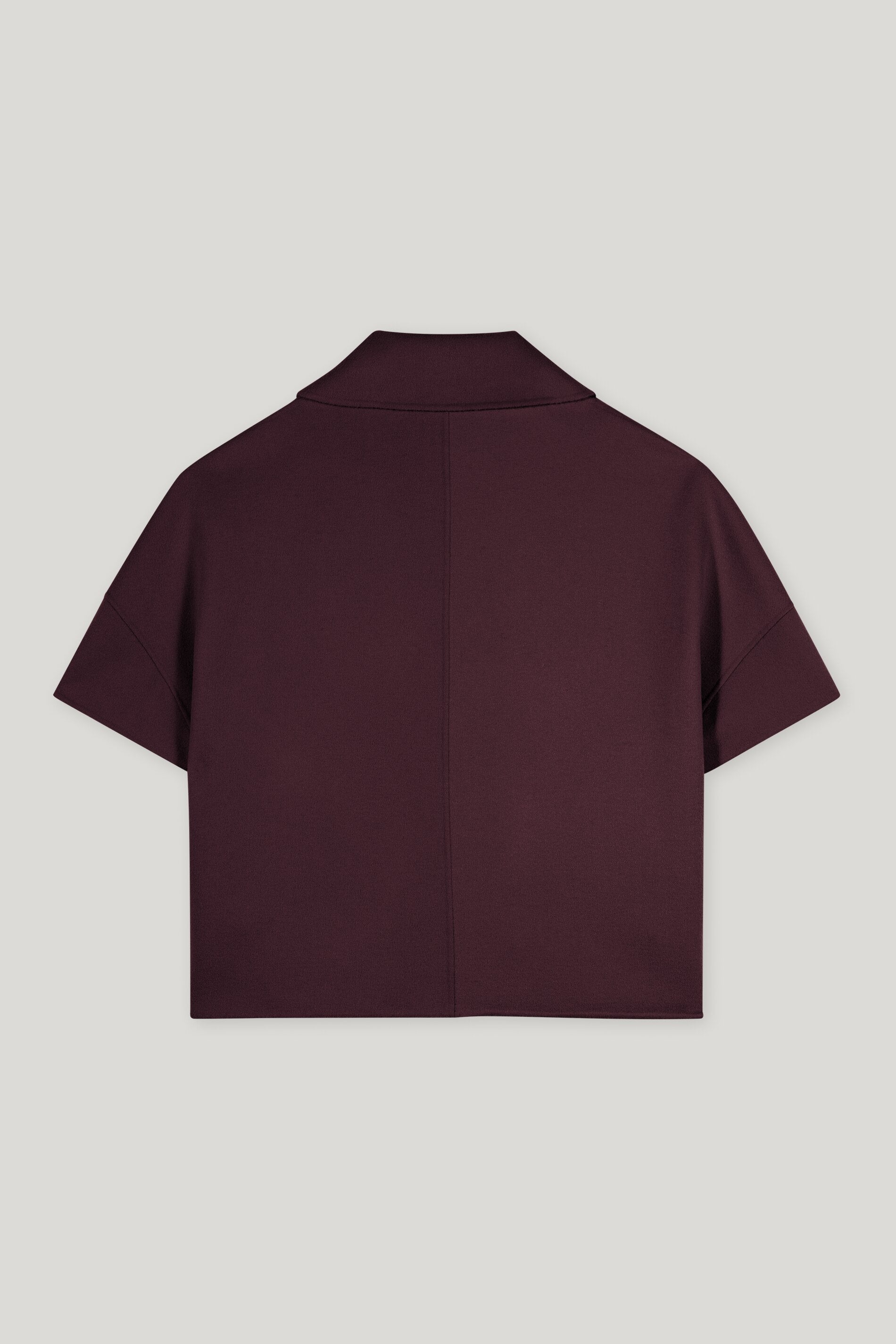 Doubleface-Cape - burgundy - Standard | Artikel Rück