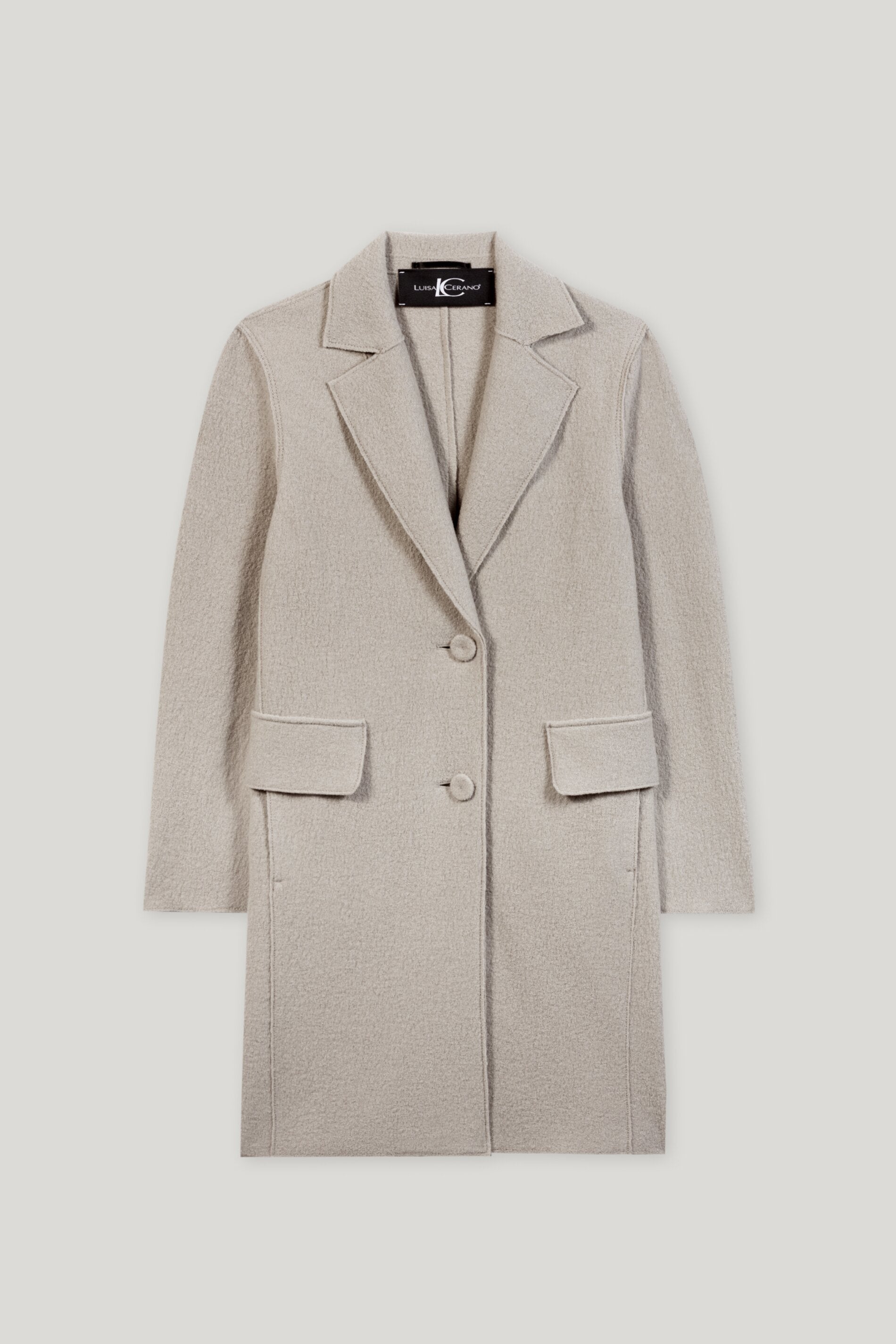 Woll-Blazermantel - oyster - Standard | Artikel Front