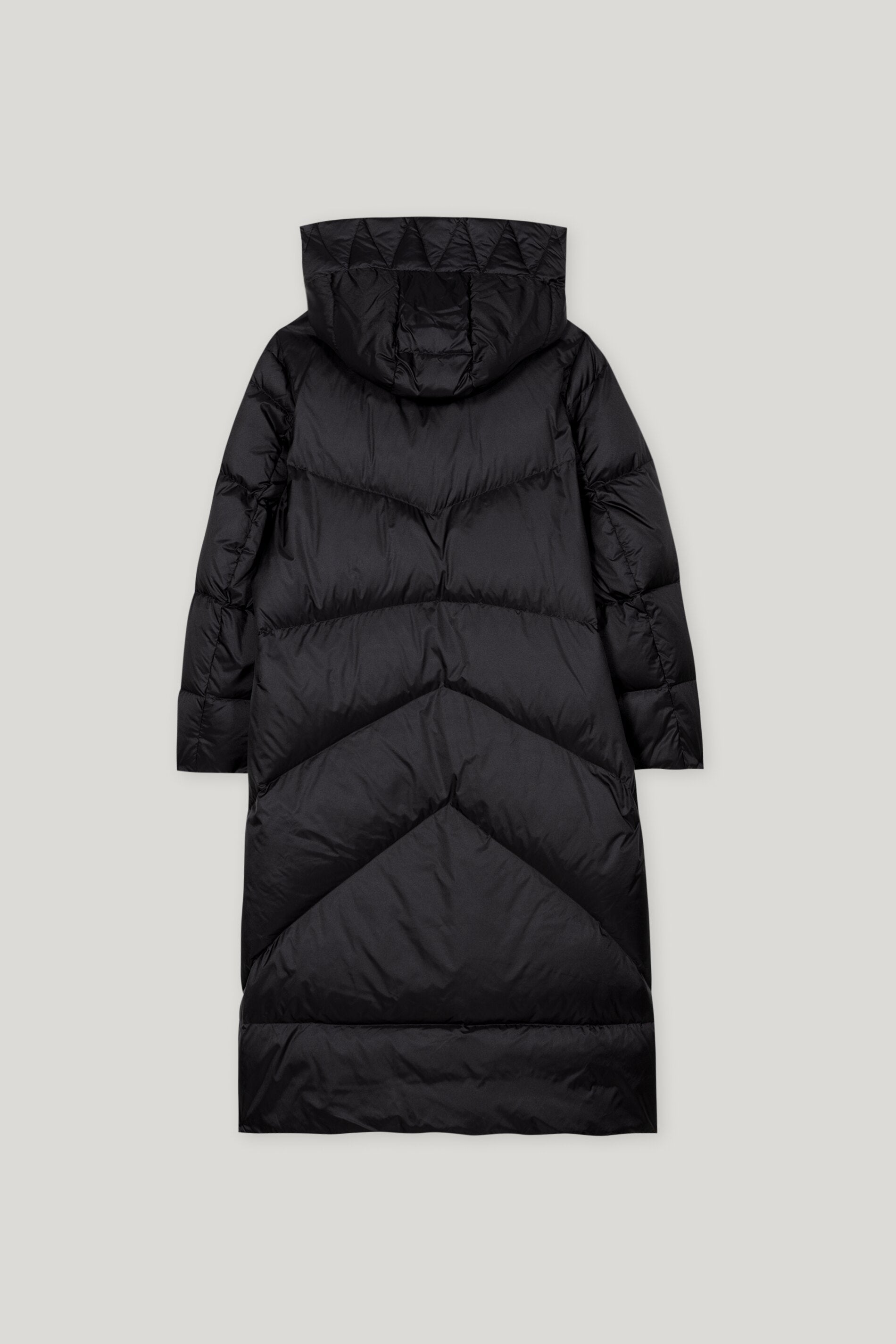 Outdoor-Daunenmantel - deep black - Standard | Artikel Rück