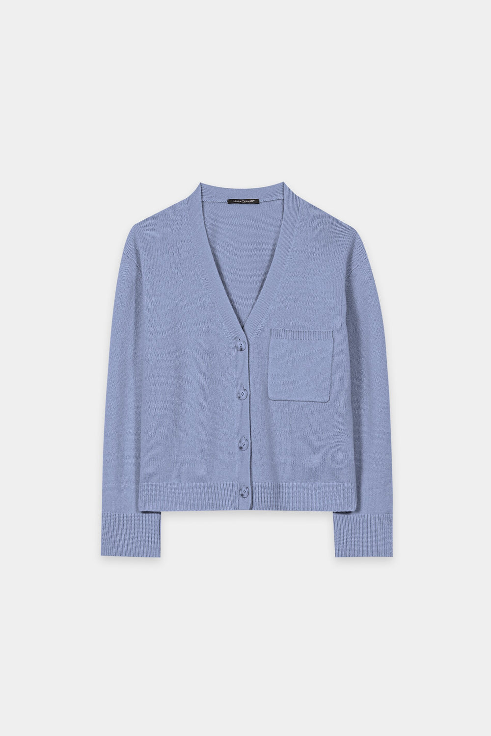 Cardigan aus Kaschmir-Mix - casual blue - Standard