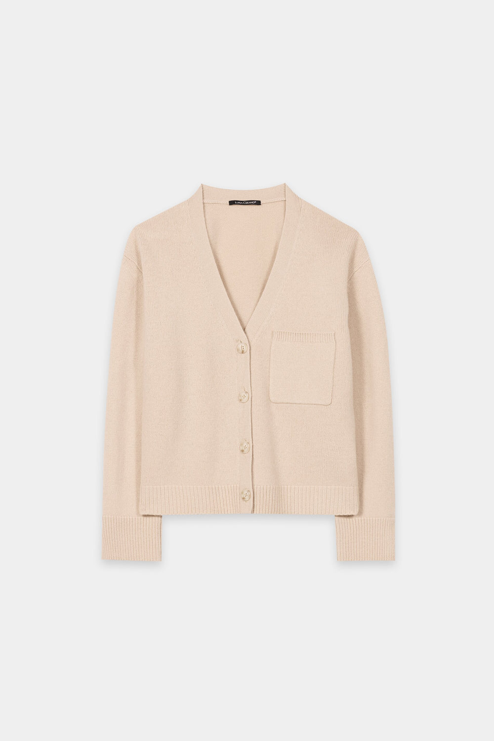 Cashmere blend cardigan - soft camel - Standard