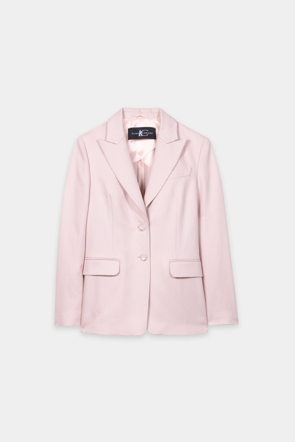 Twill blazer - creamy blush - Standard