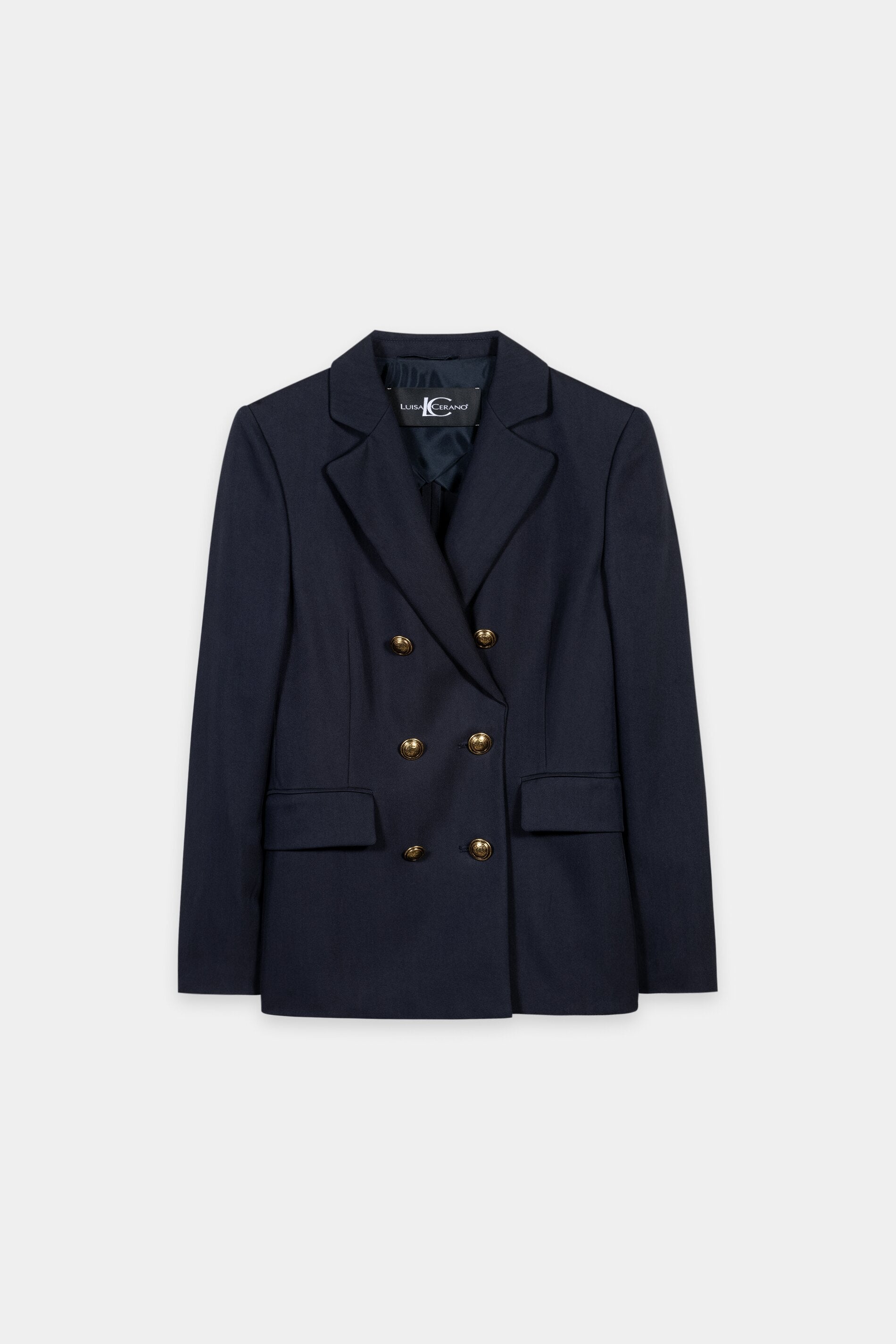 is-ness GABARDINE BLAZER NAVY 24SS ブレザー Gabardine blazer - navy blue - Standard