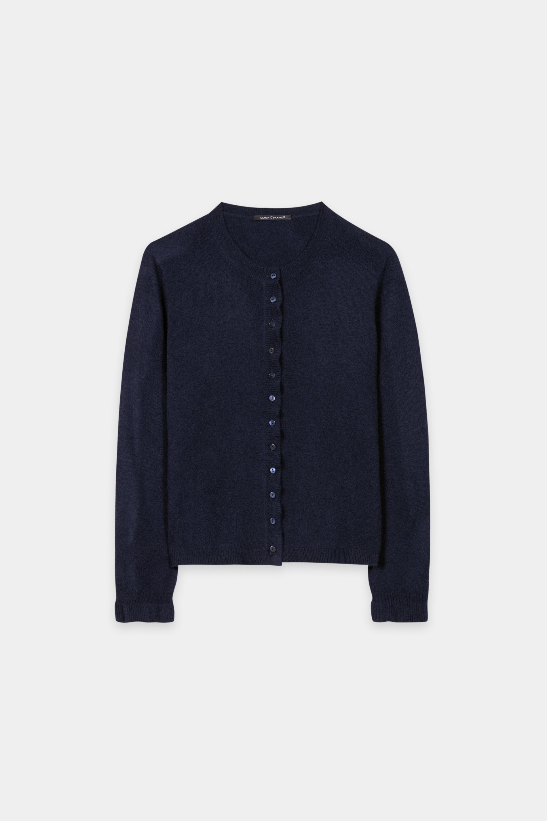 Cashmere-blend cardigan - navy blue - Standard