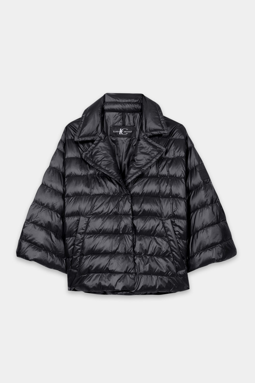 Outdoor cape jacket - black - Standard