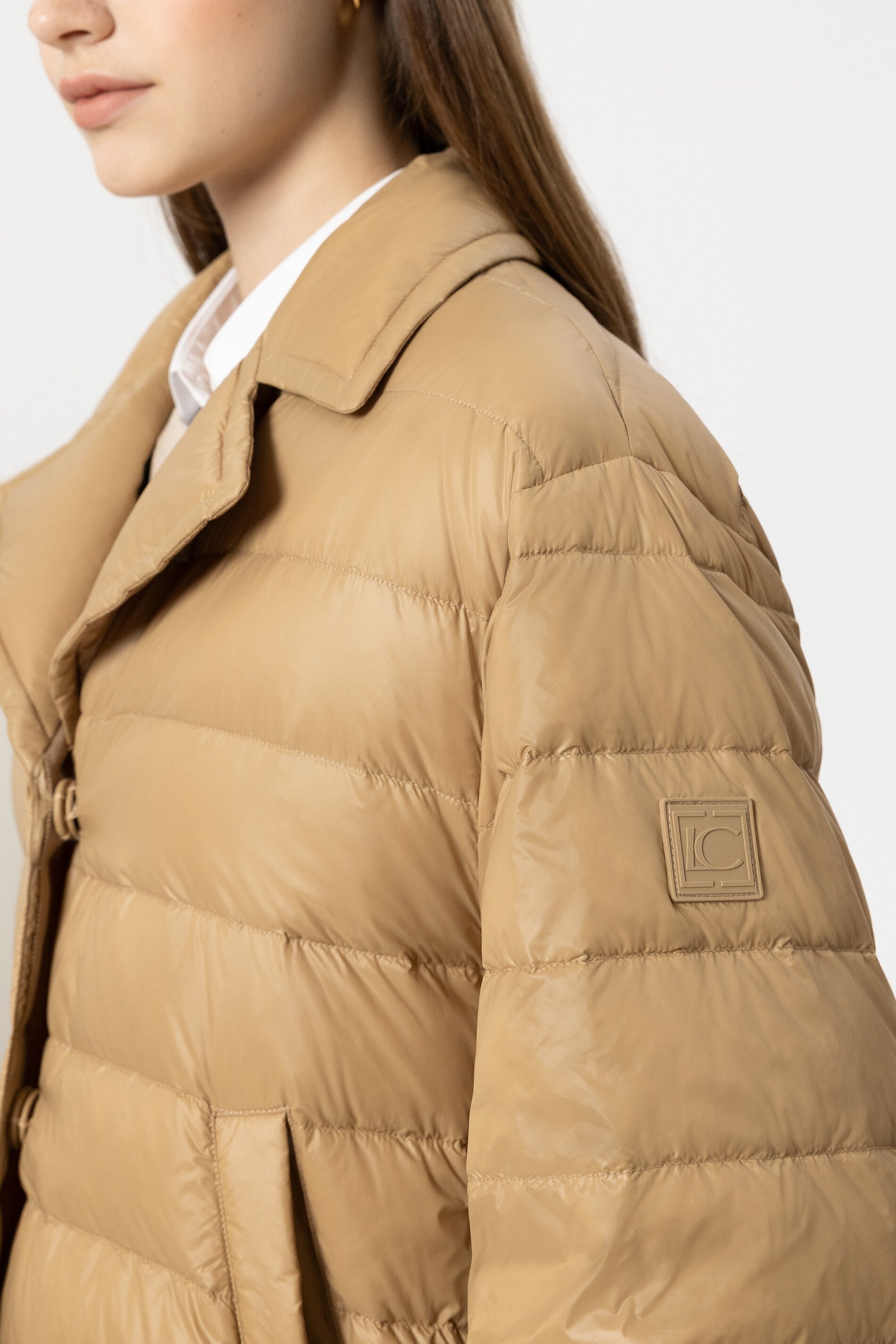 Outdoor cape jacket - golden camel - Standard
