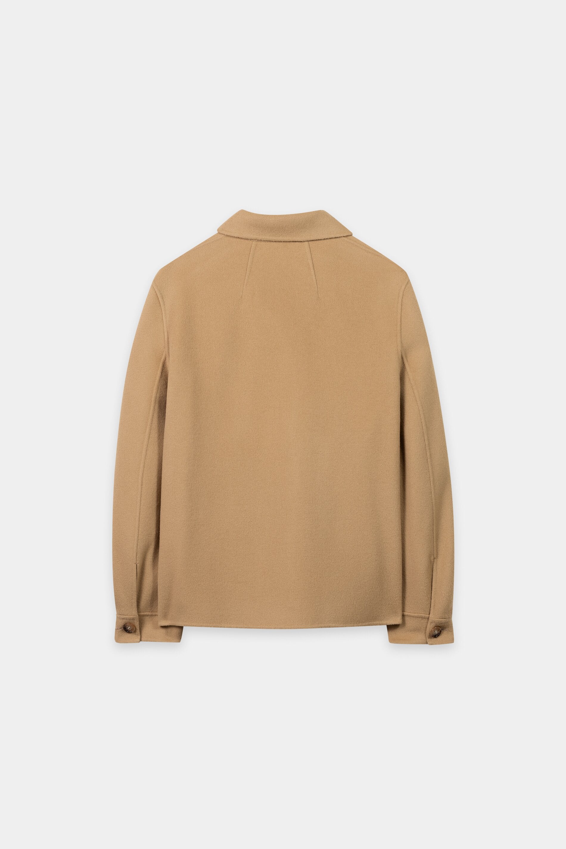 Double-face shirt jacket - golden camel - Standard