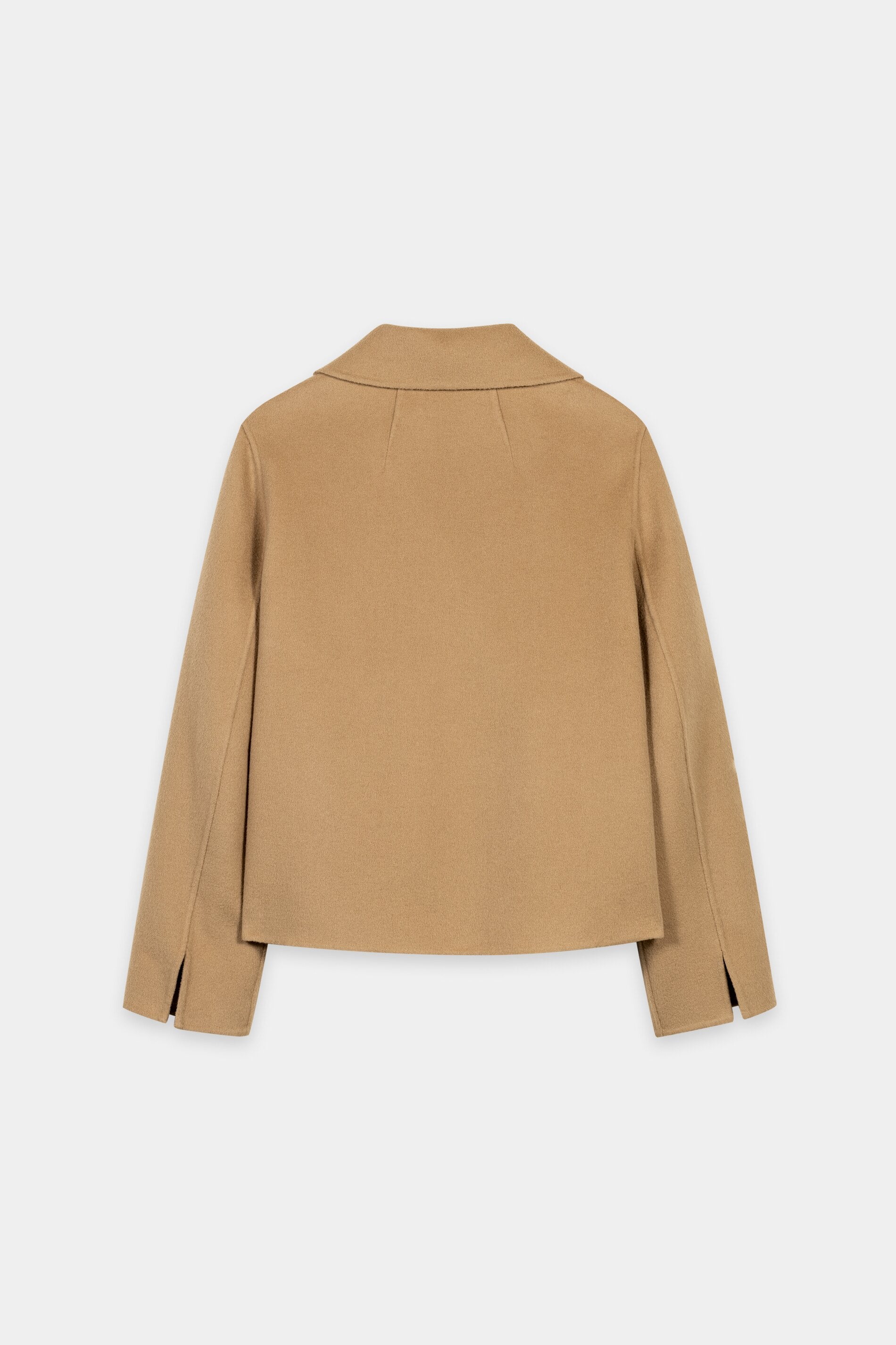 Double-face caban jacket - golden camel - Standard