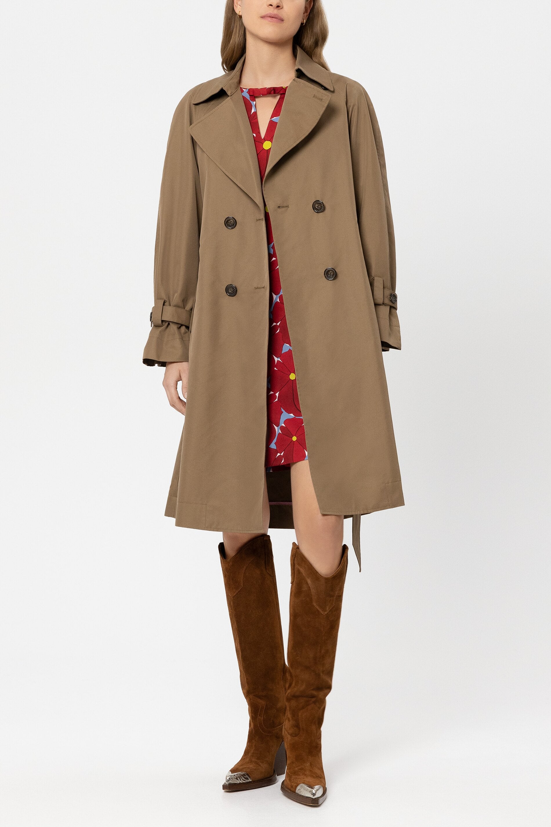 tobacco trench coat Gabardine trench coat - tobacco tobacco trench coat Gabardine trench coat - tobacco