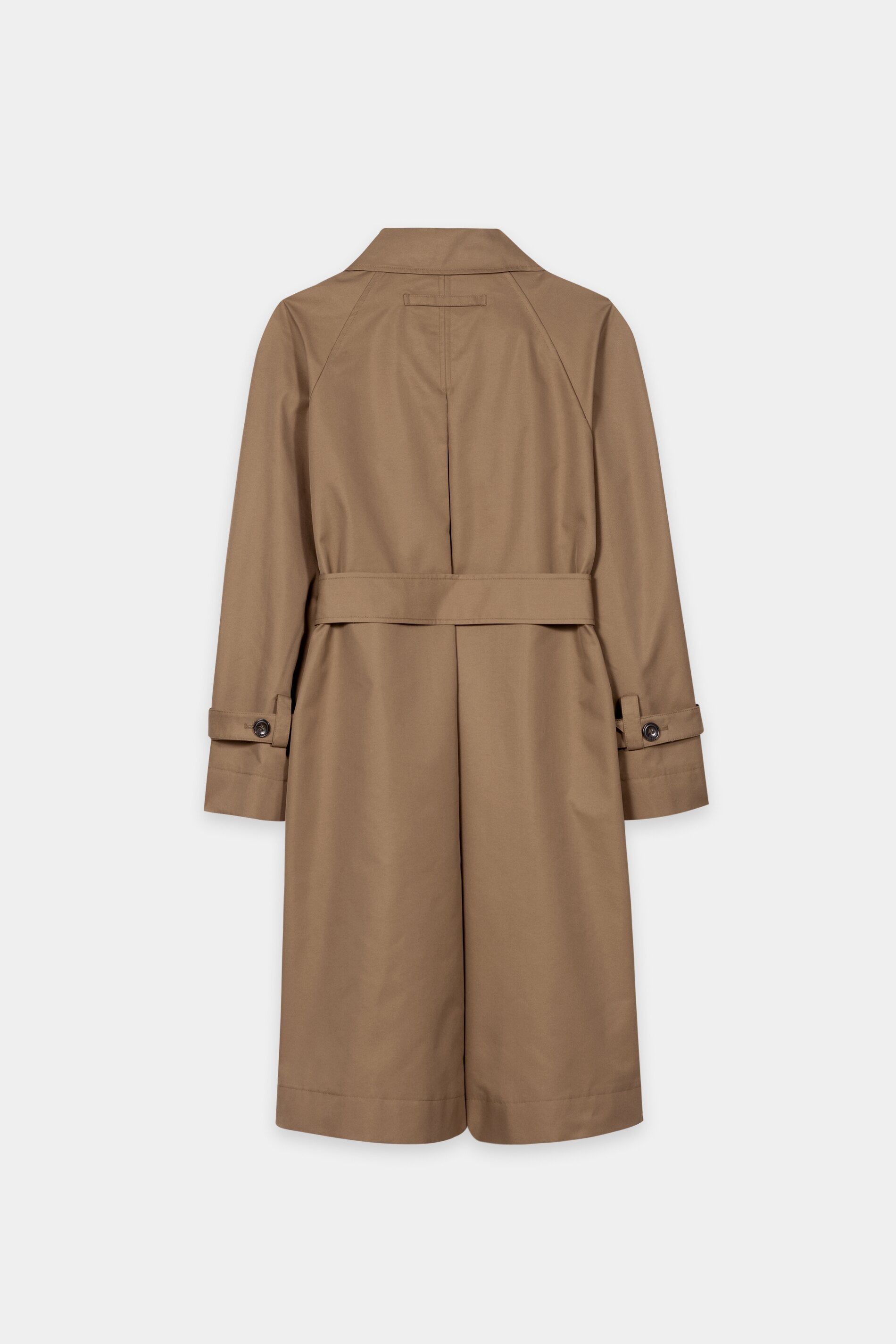 Gabardine trench coat - tobacco - Standard