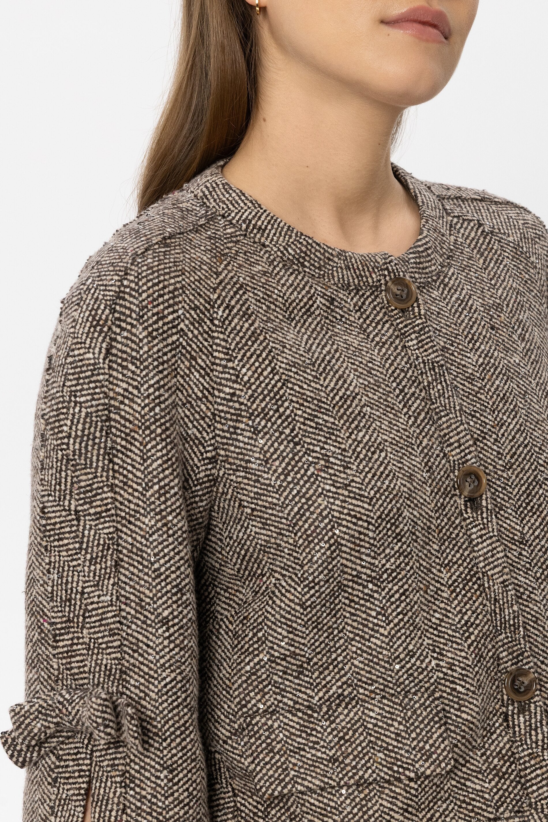 Fischgrat-Jacke - multi - Standard | Model Detail