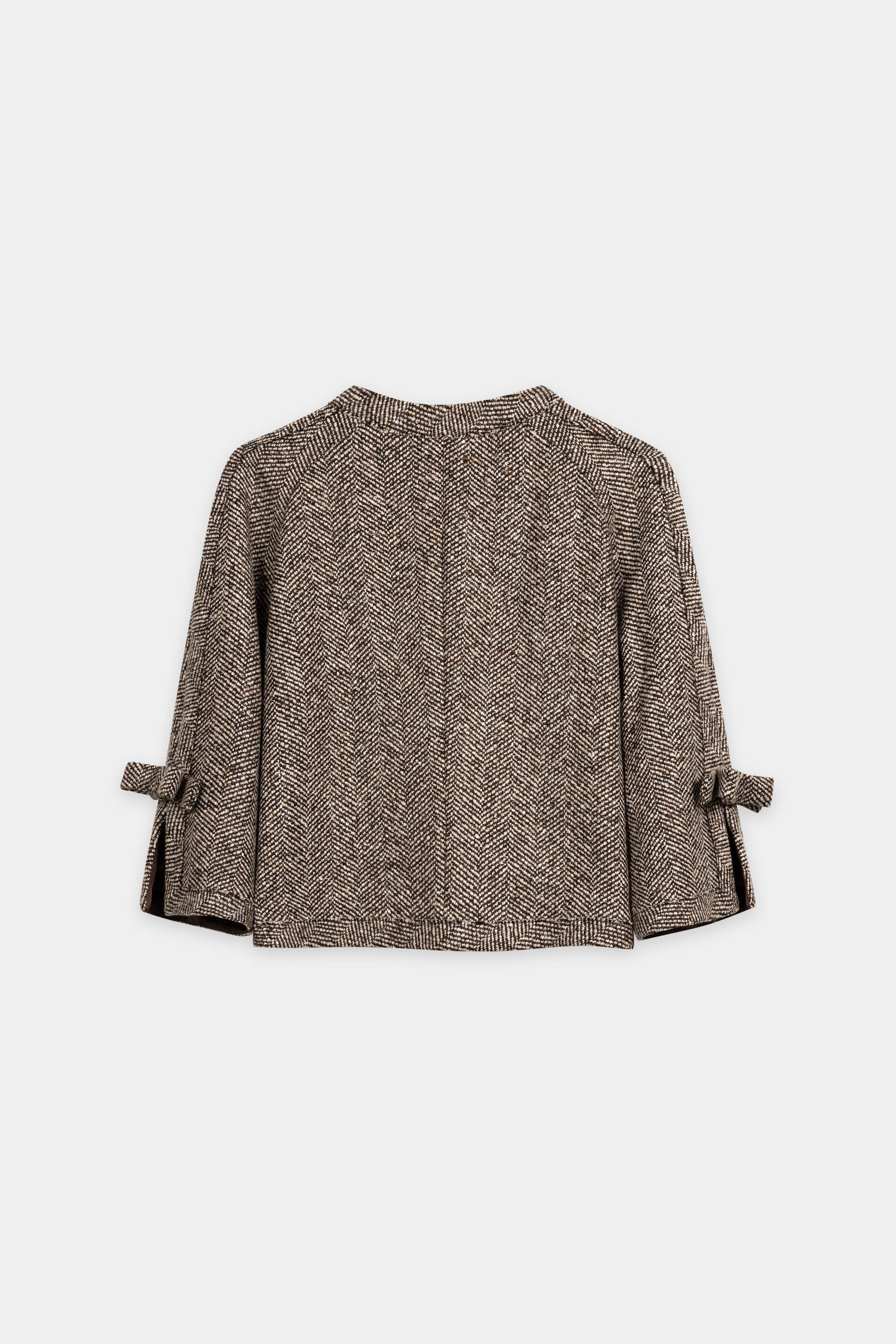 Fischgrat-Jacke - multi - Standard | Artikel Rück