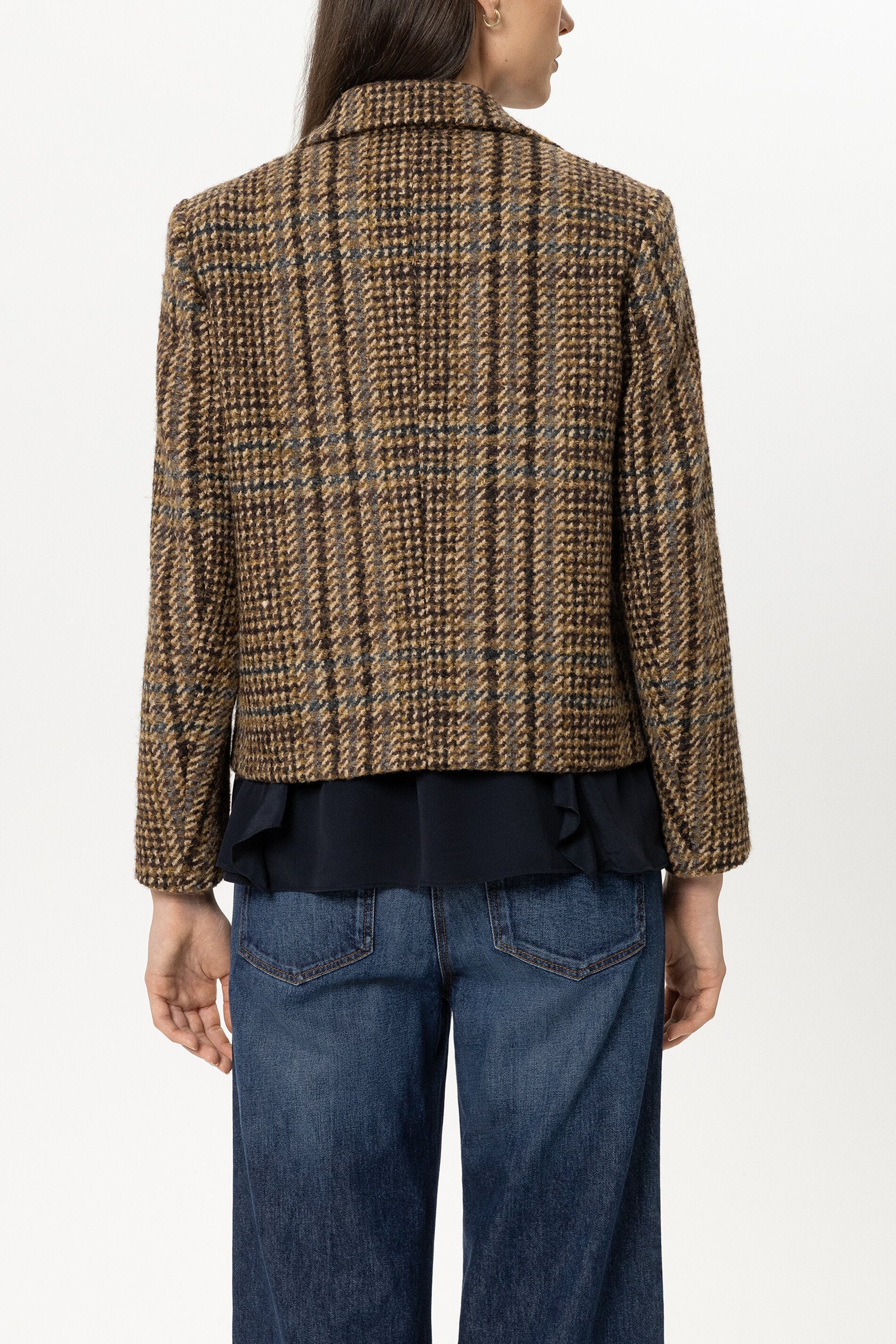 Karo-Cabanjacke - multi - Standard | Model Rück