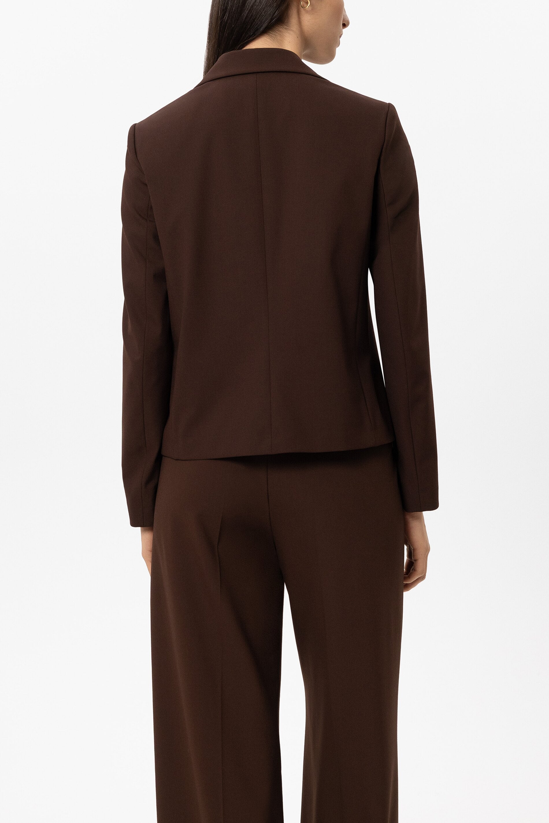 Two-button blazer - maroon - Standard