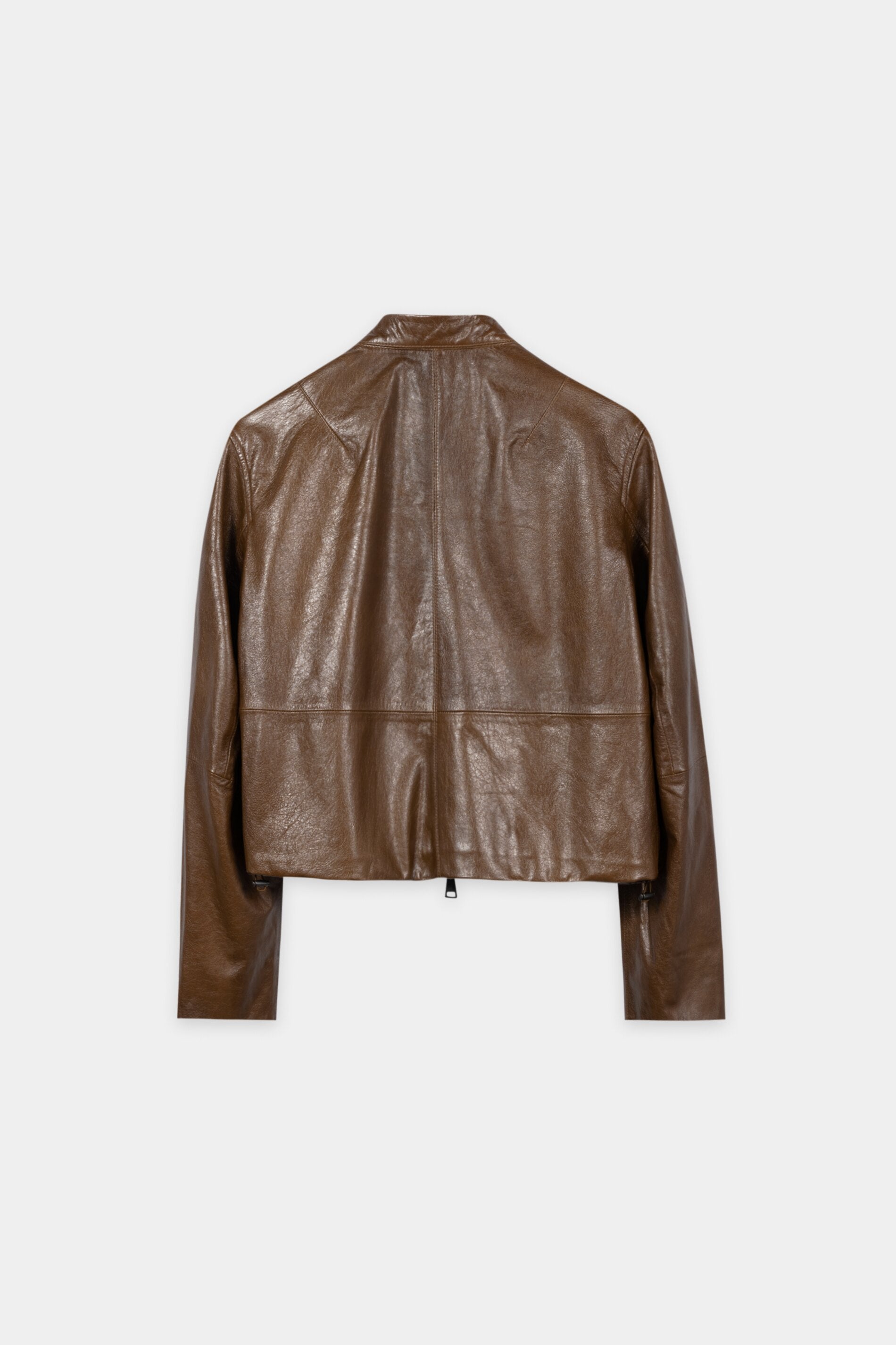Lammnappa-Blouson - caramel - Standard | Artikel Rück