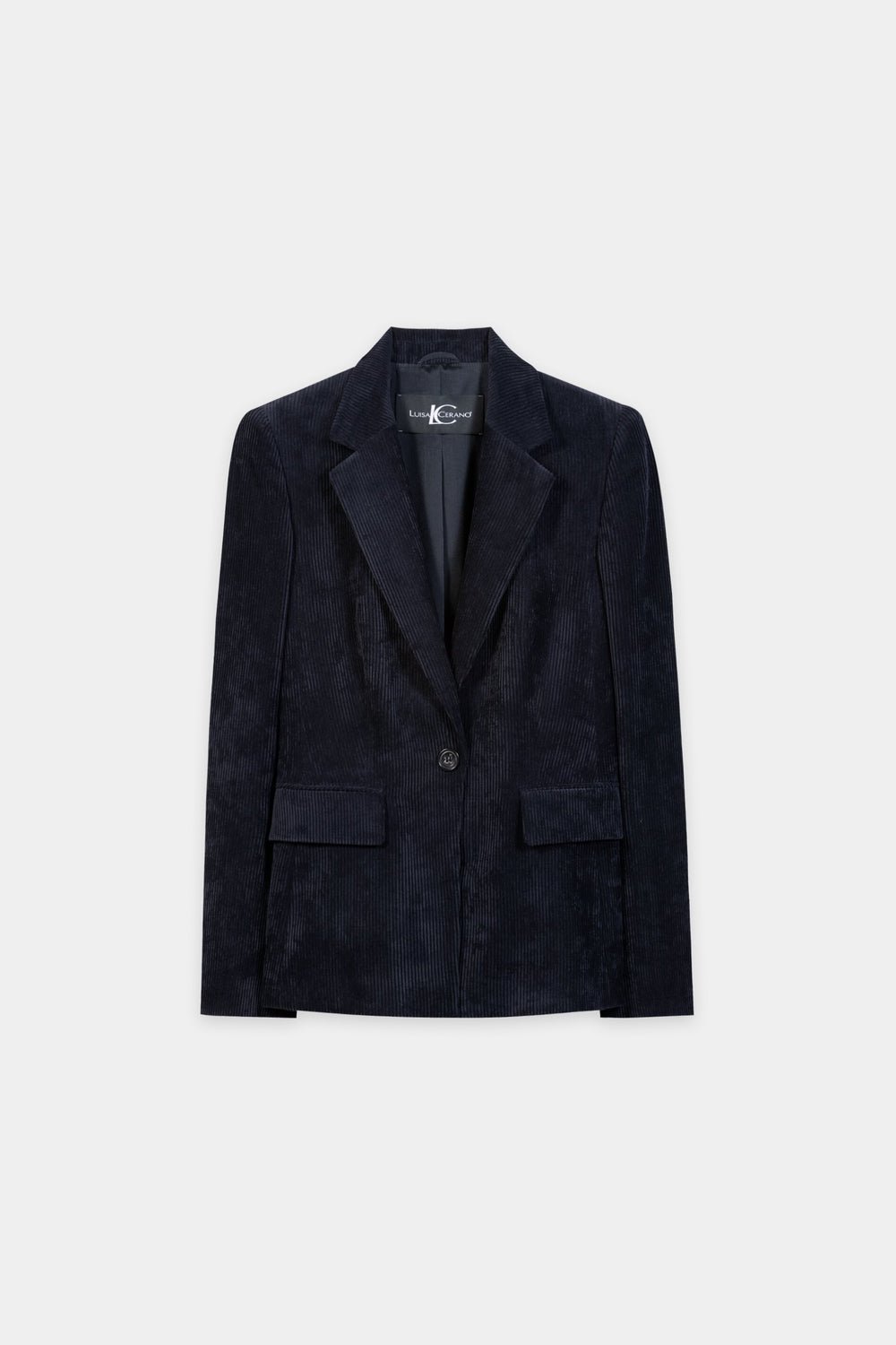 Cord-Ein-Knopf-Blazer - winter navy - Standard