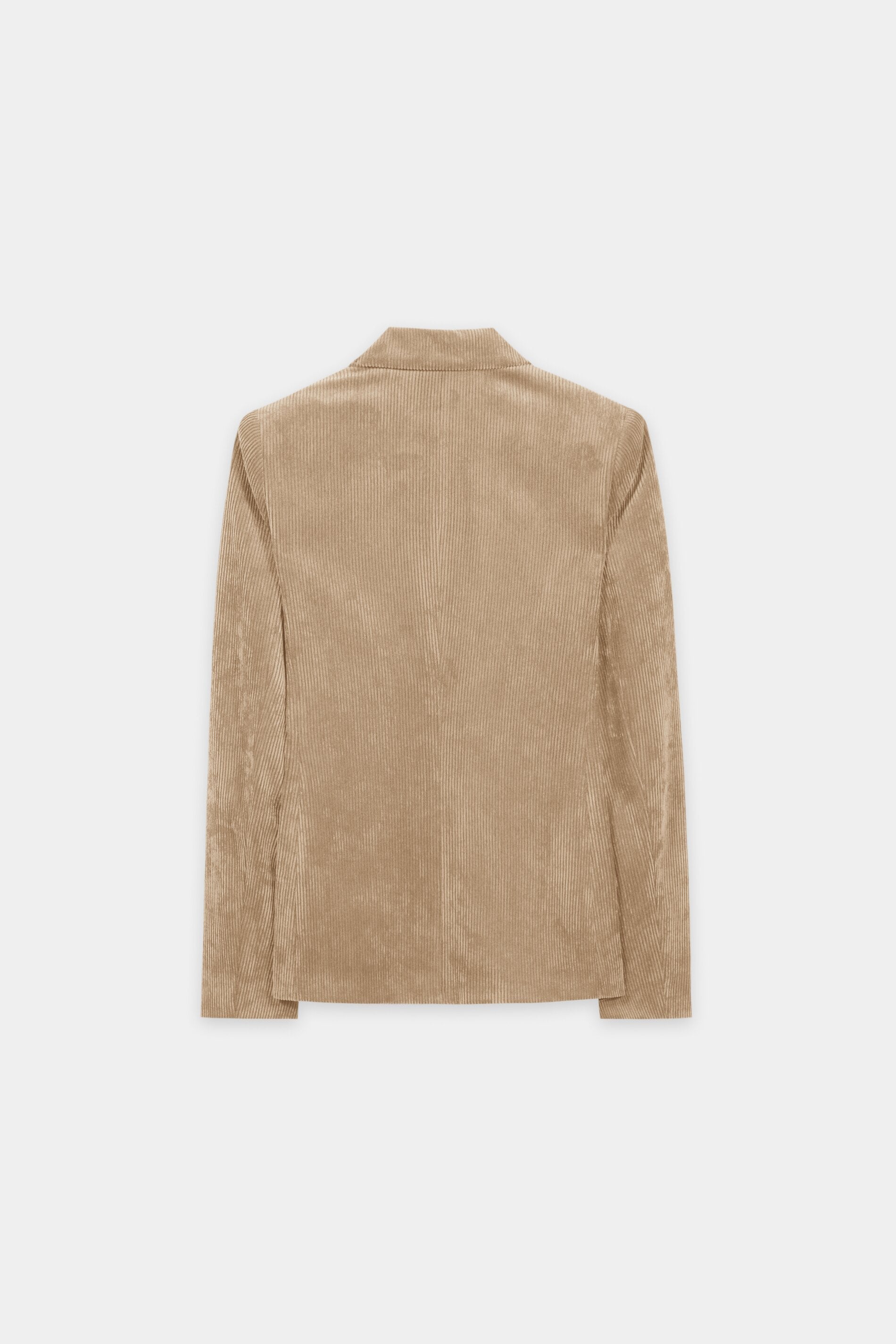Cord-Ein-Knopf-Blazer - soft caramel - Standard | Artikel Rück