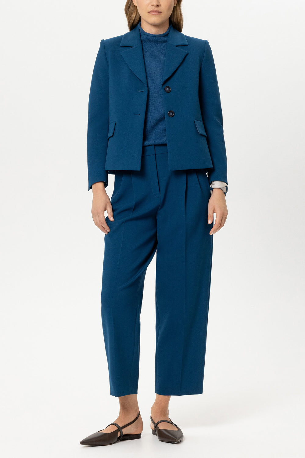 Zwei-Knopf-Blazer - sapphire - Standard
