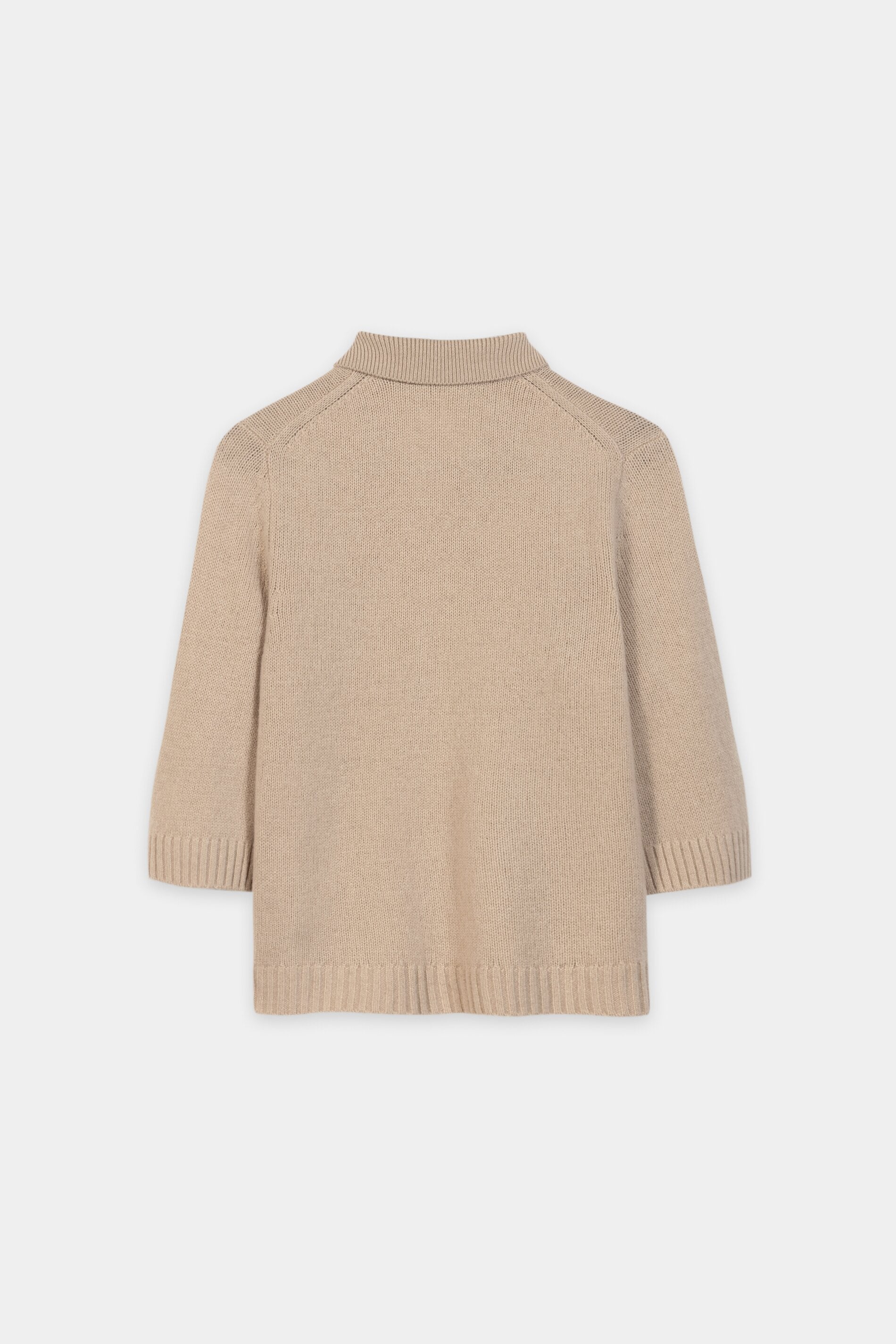 Cardigan aus Kaschmir-Mix - soft caramel - Standard | Artikel Rück