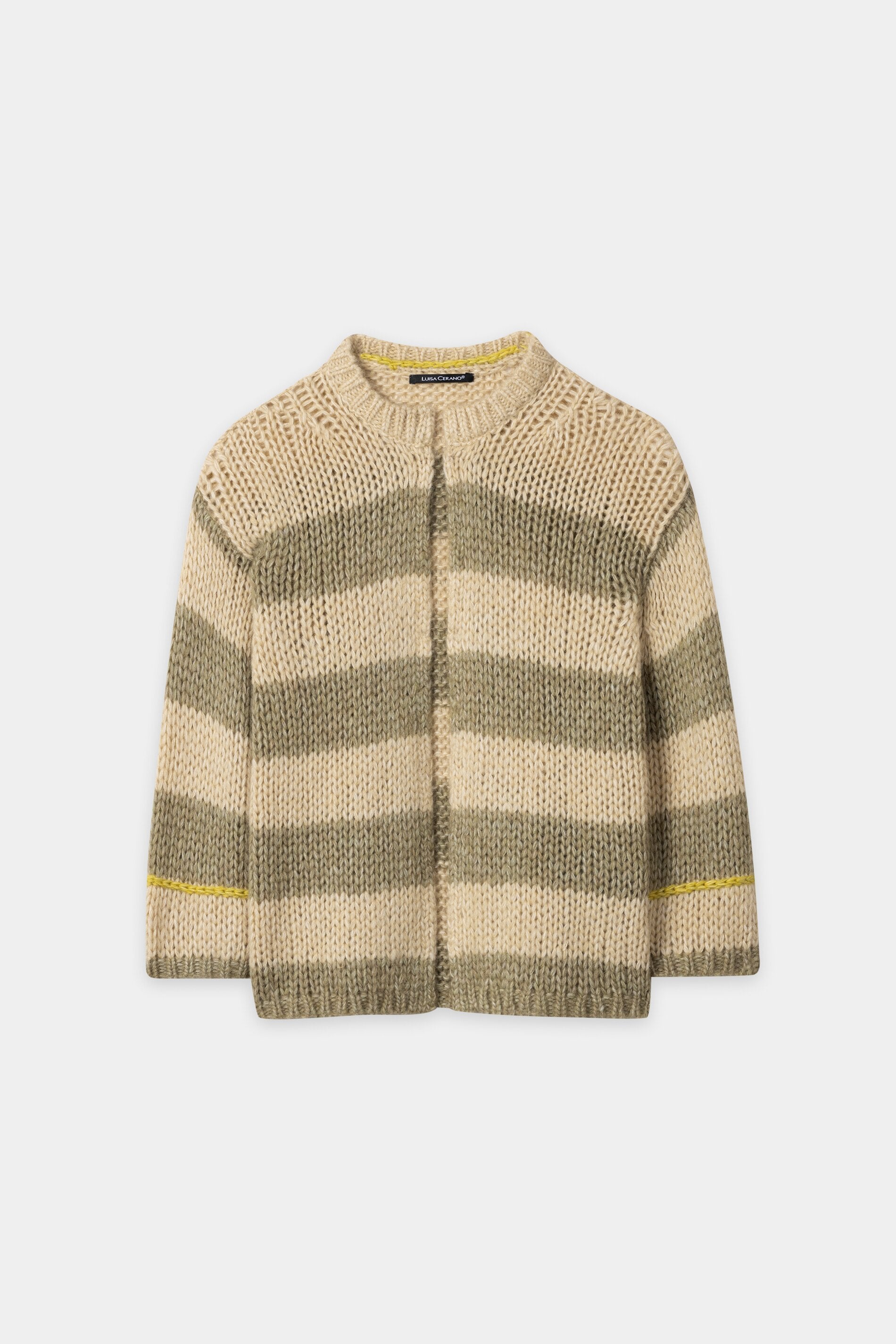 Cardigan aus Alpaka-Mix - multi - Standard | Artikel Front