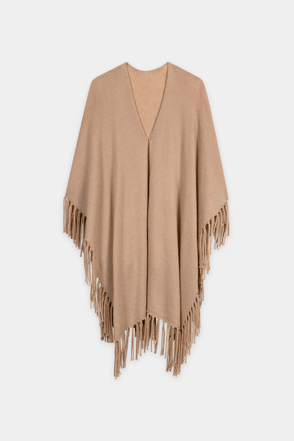Cape aus Alpaka-Mix - nude - Standard