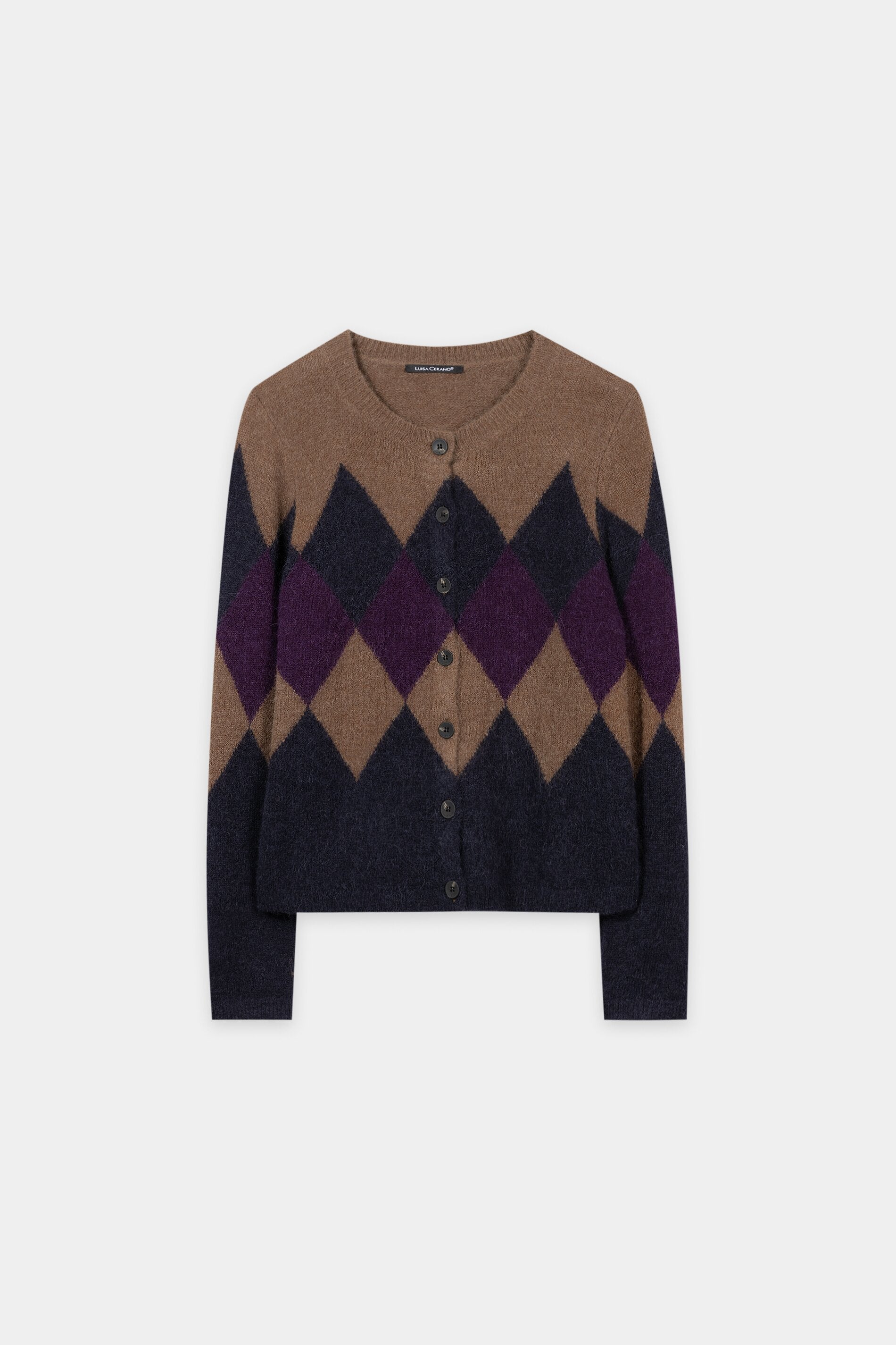 Cardigan mit Muster - multi - Standard | Artikel Front