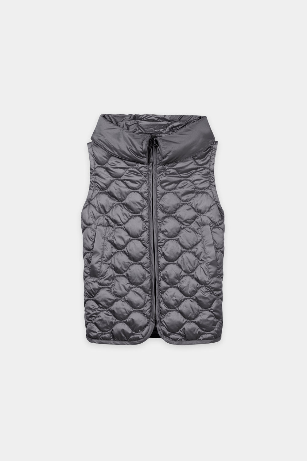 Daunen-Outdoorweste - heather grey - Standard
