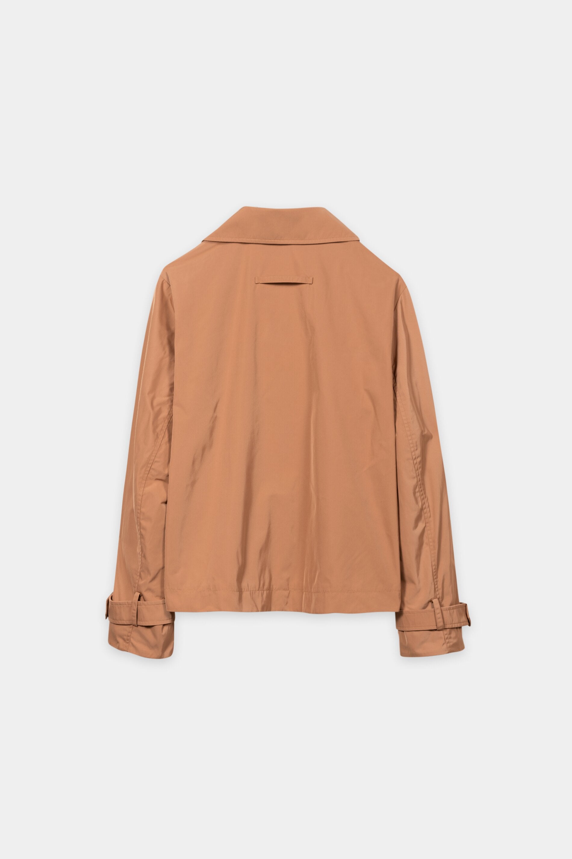 Satin-Trenchjacke - brick - Standard | Artikel Rück