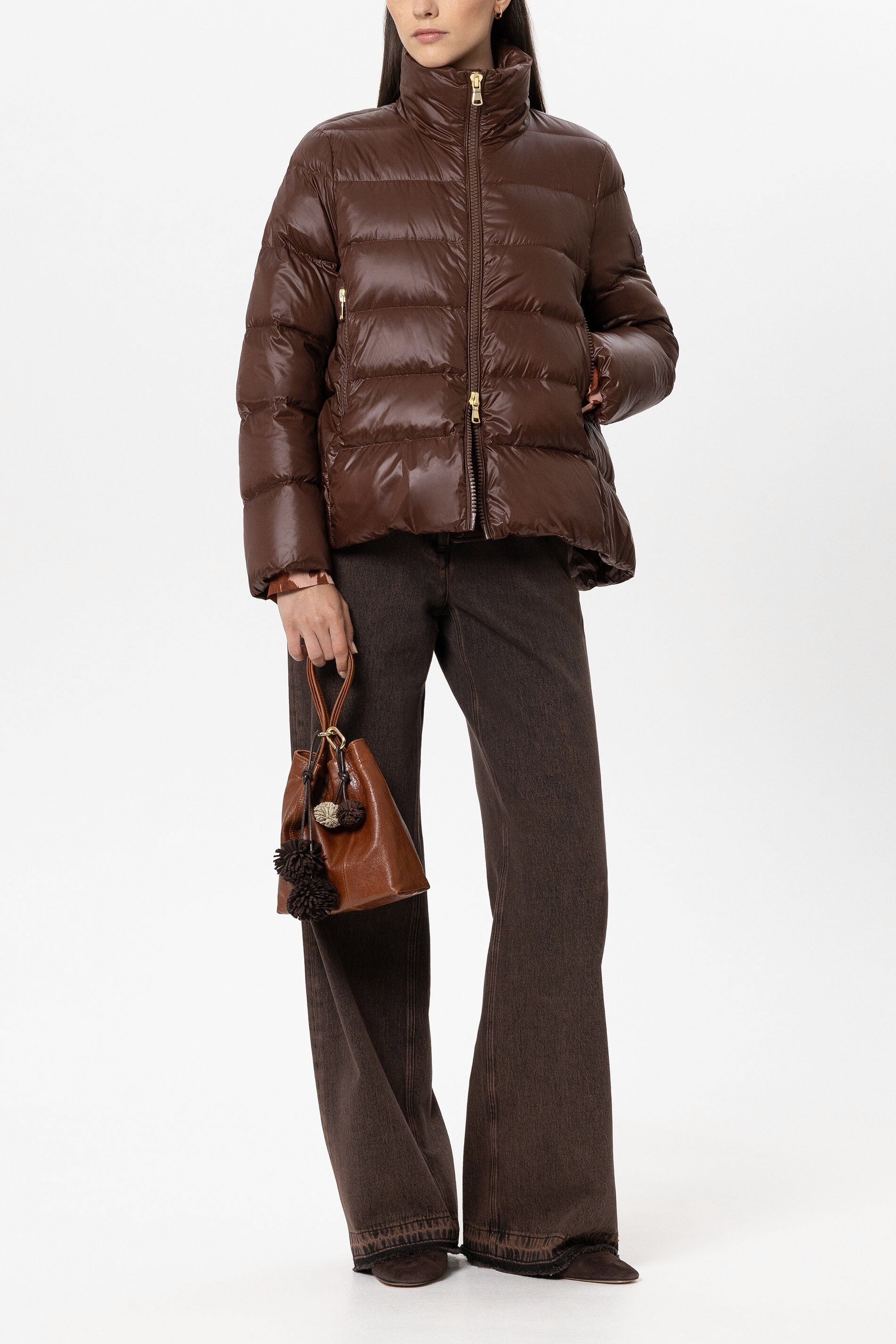 Outdoor-Jacke - marone - Standard | Model Front