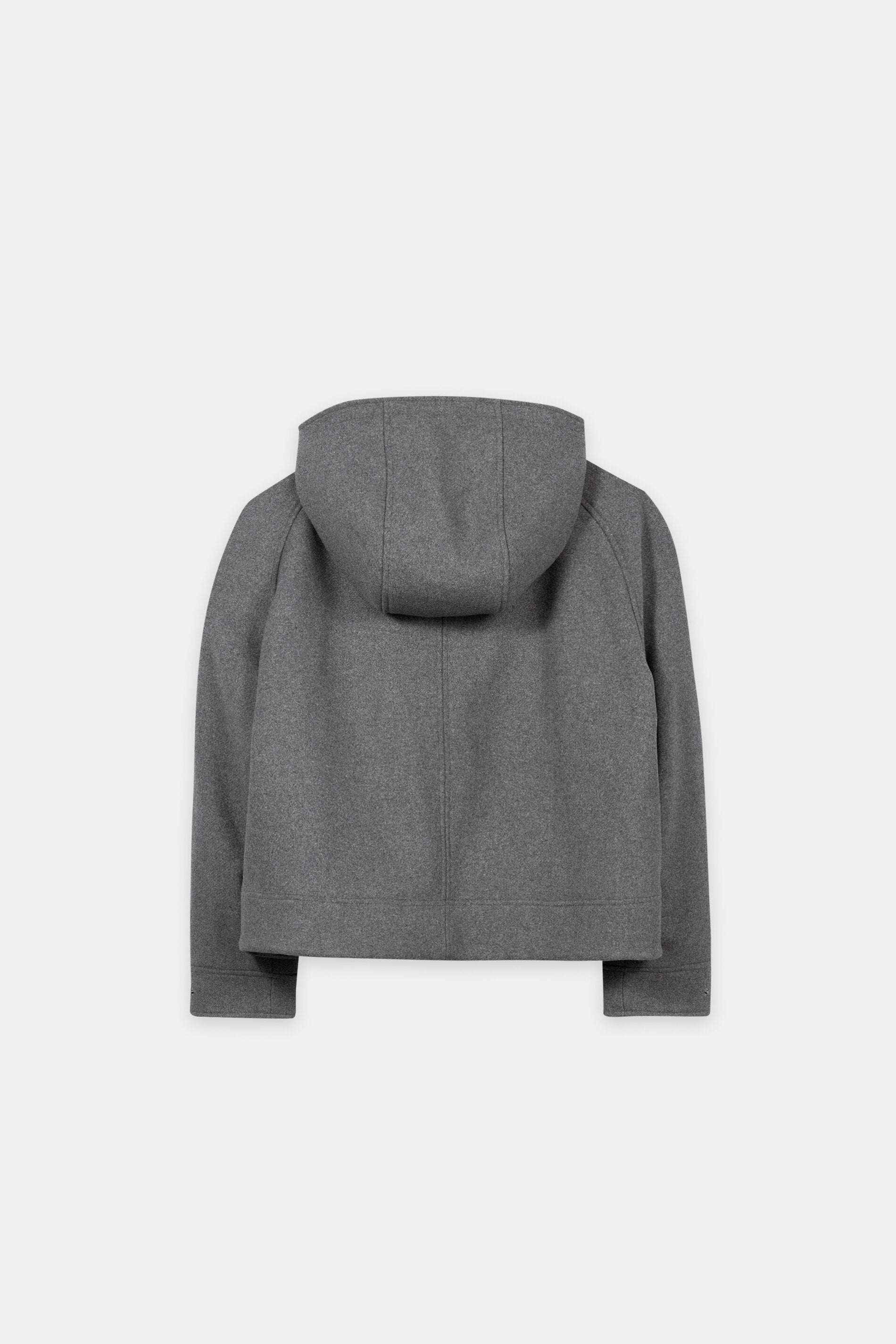 Outdoorjacke aus Woll-Mix - heather grey - Standard | Artikel Rück