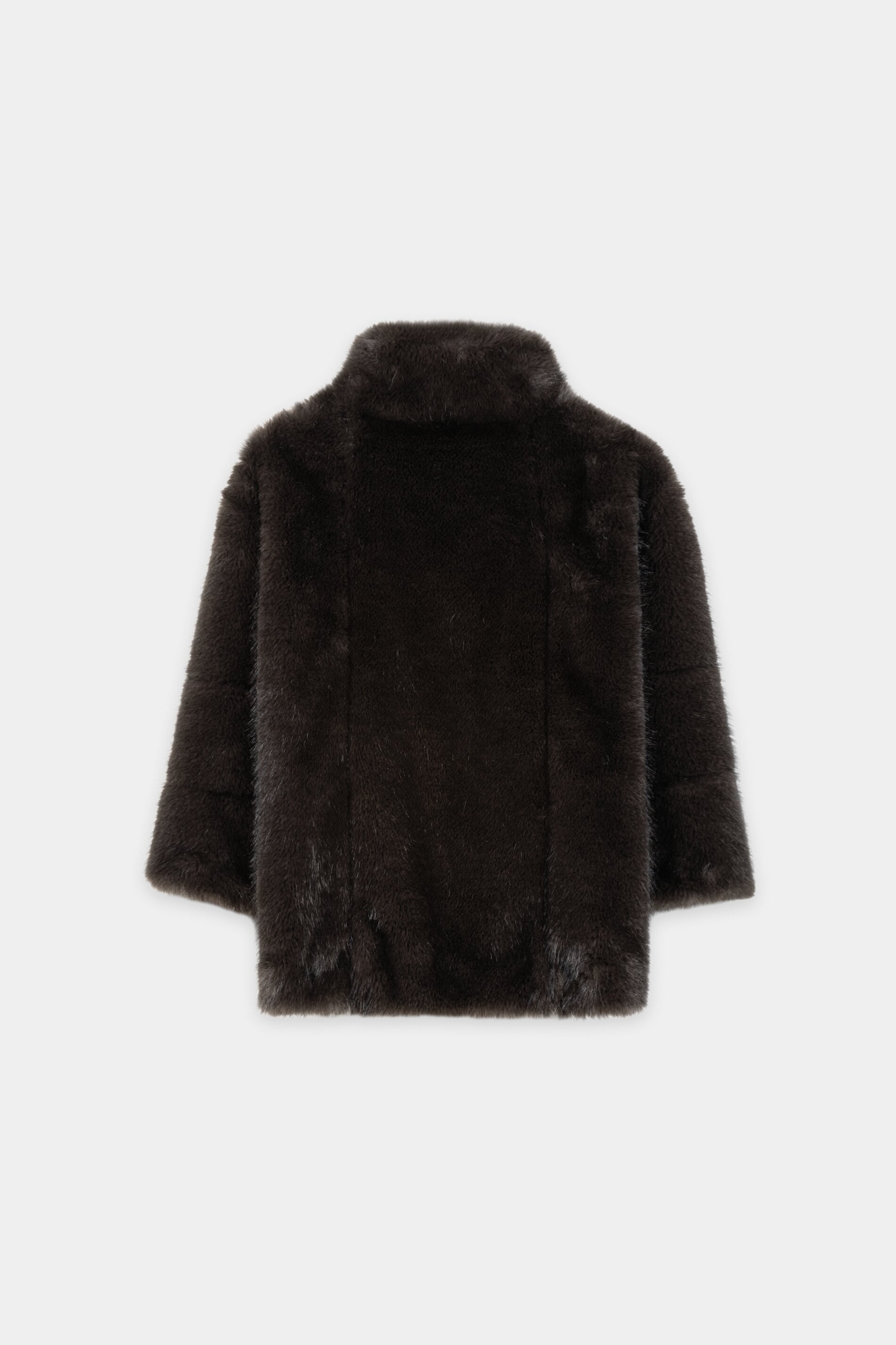 Jacke in Fell-Optik - truffle - Standard | Artikel Rück