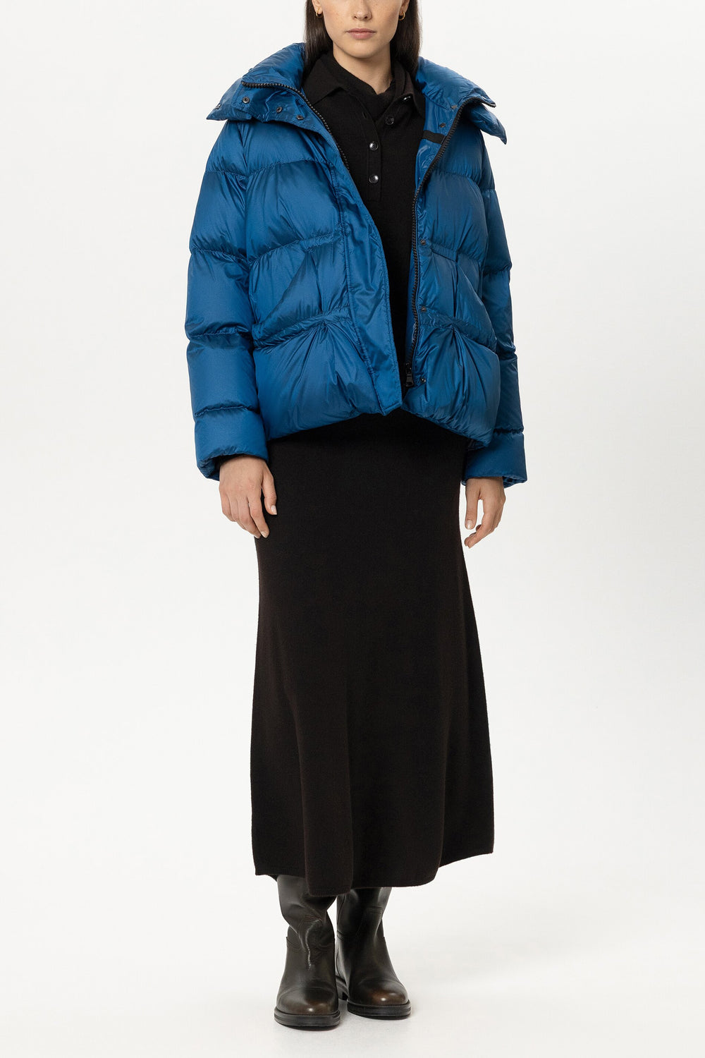 Daunen-Outdoorjacke - sapphire - Standard