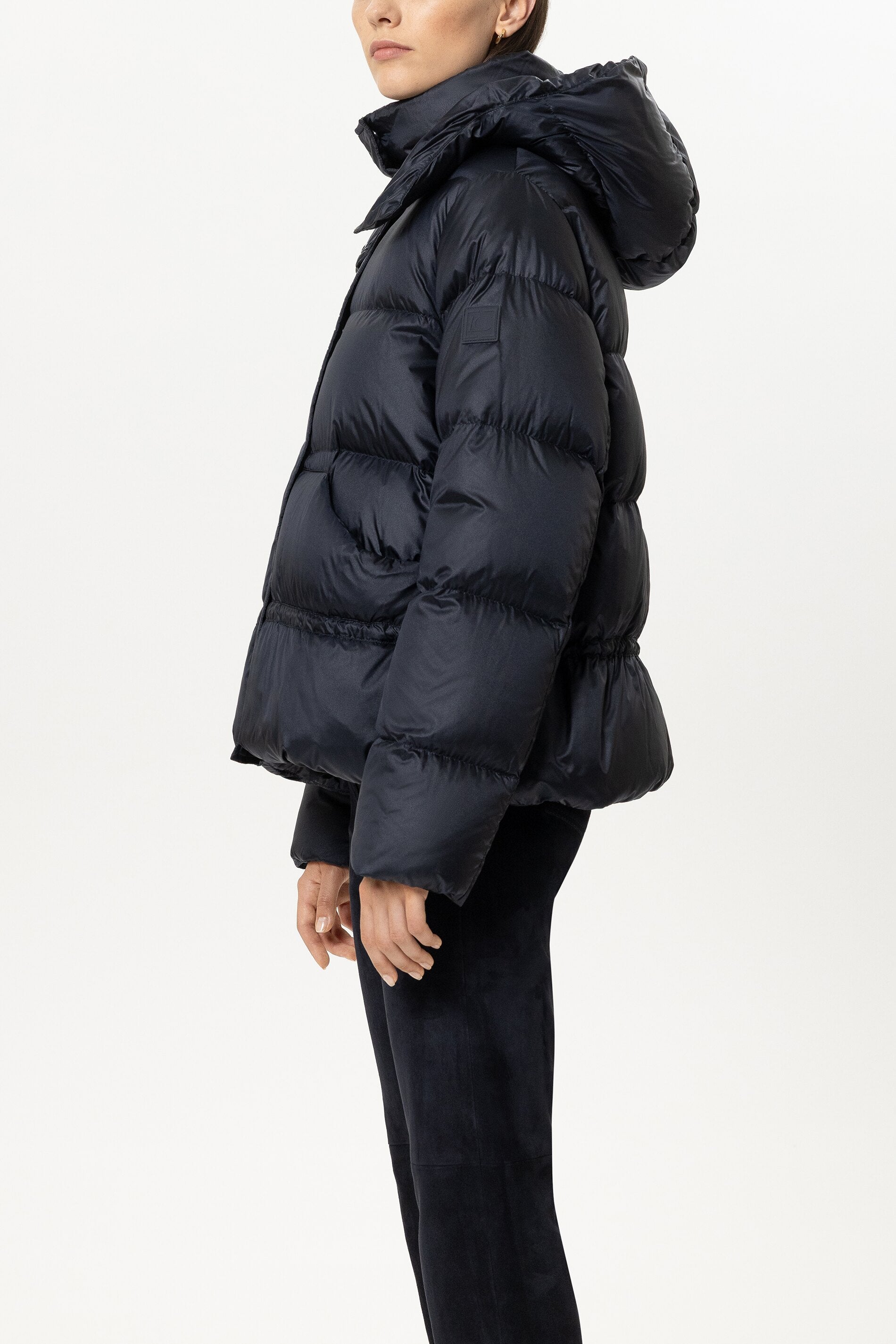 Daunen-Outdoorjacke - winter navy - Standard | Model Seite