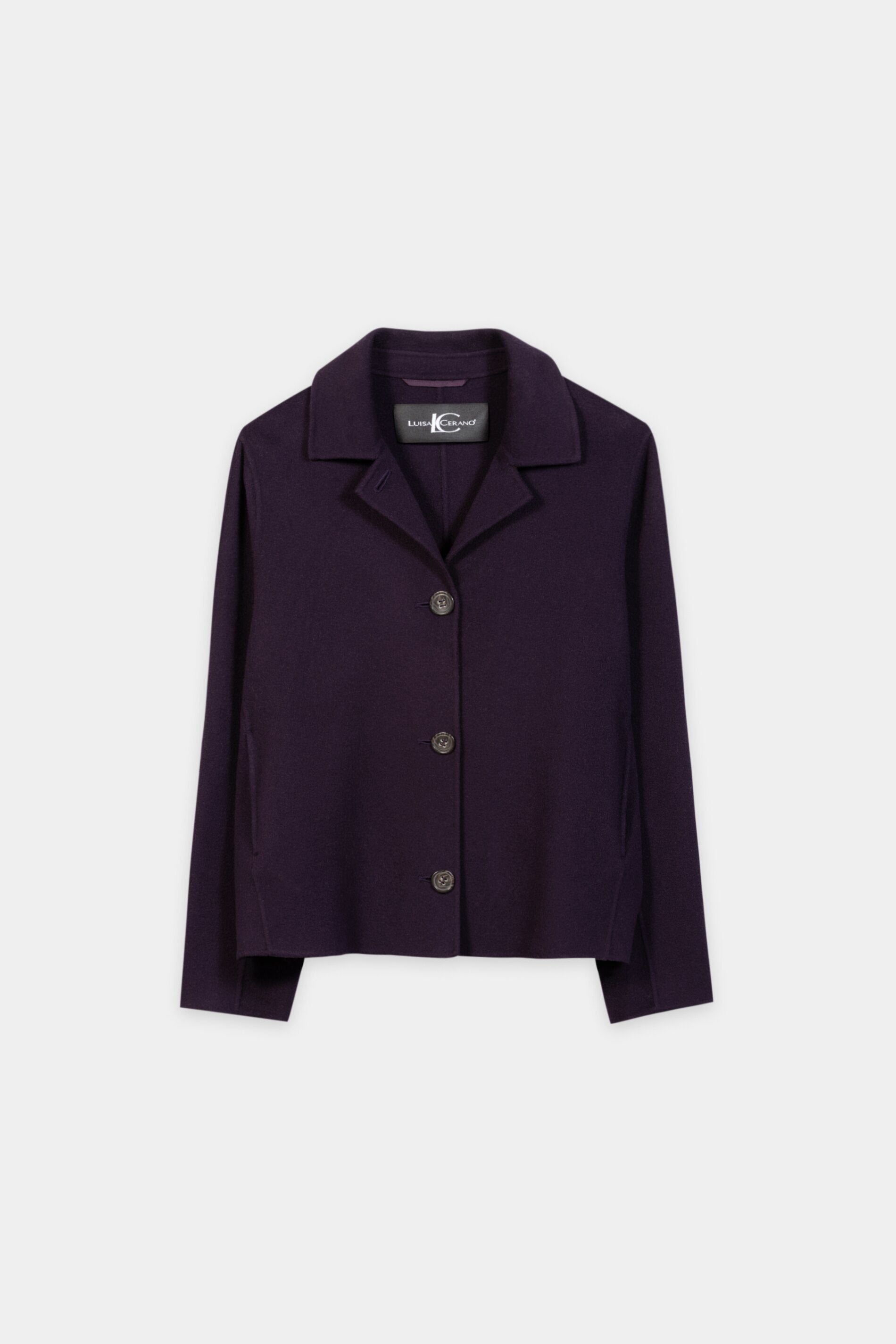 Doubleface-Jacke - plum - Standard | Artikel Front