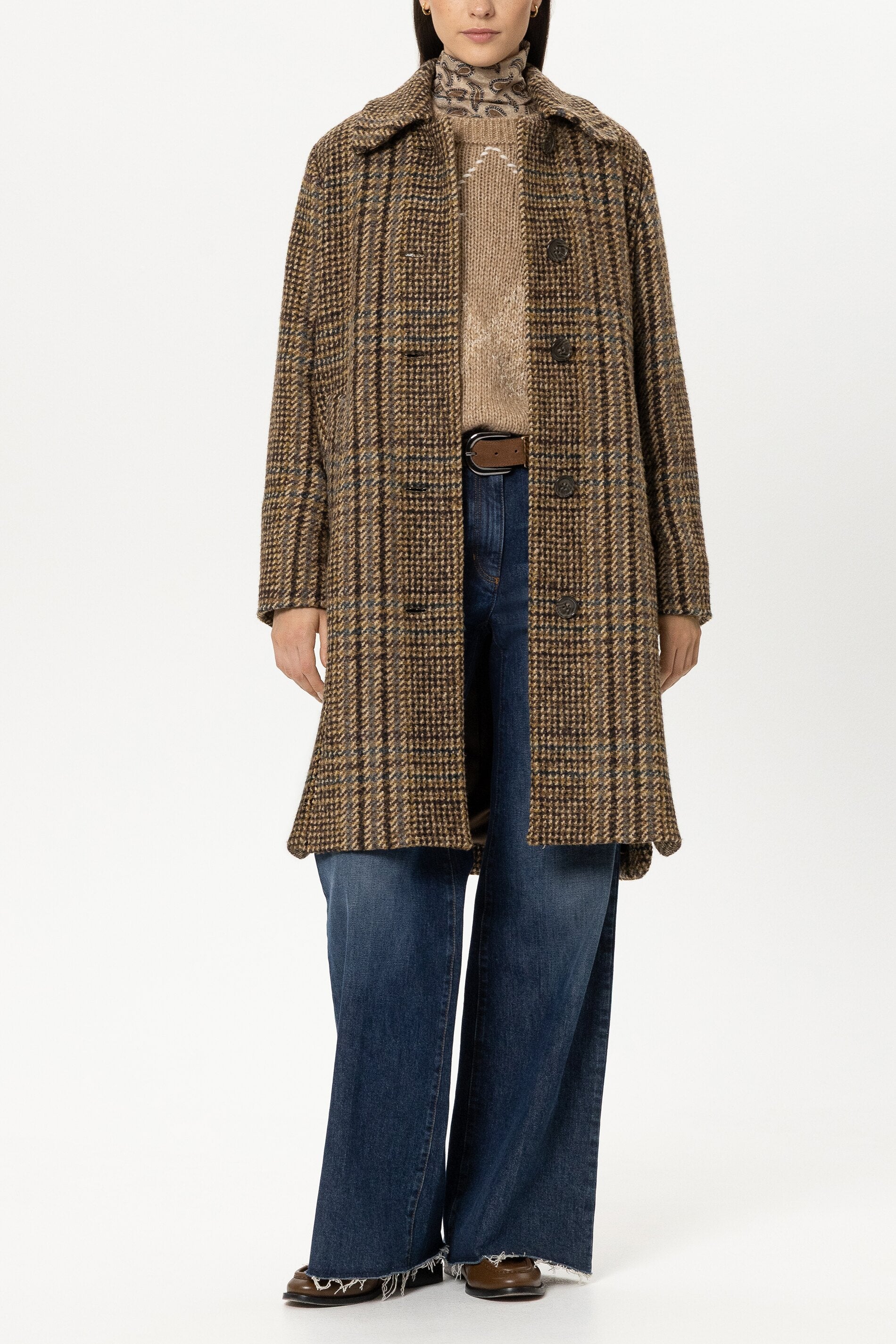 Karo-Mantel - multi - Standard | Model Front