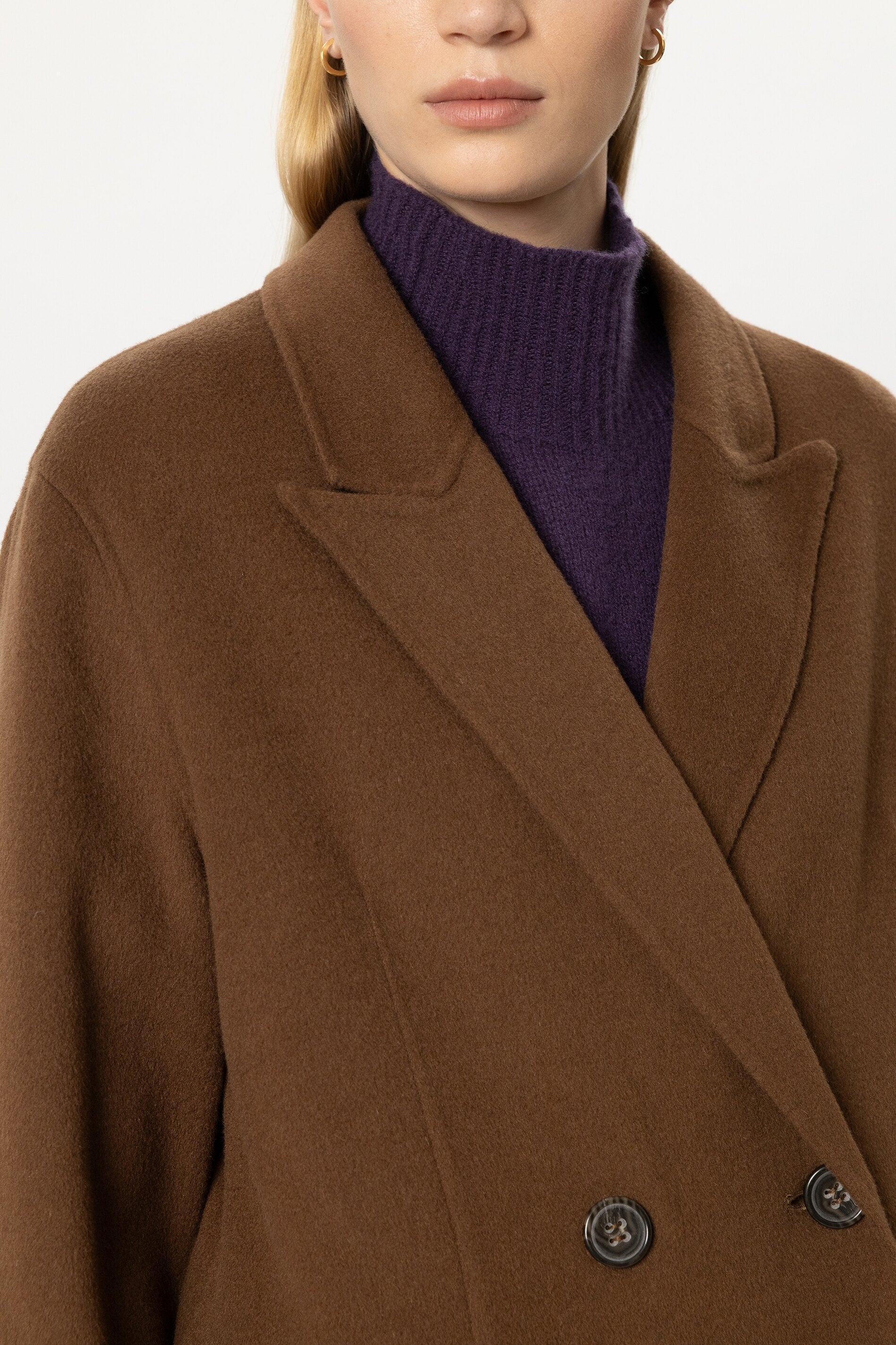 Doubleface-Blazermantel - caramel - Standard | Model Detail