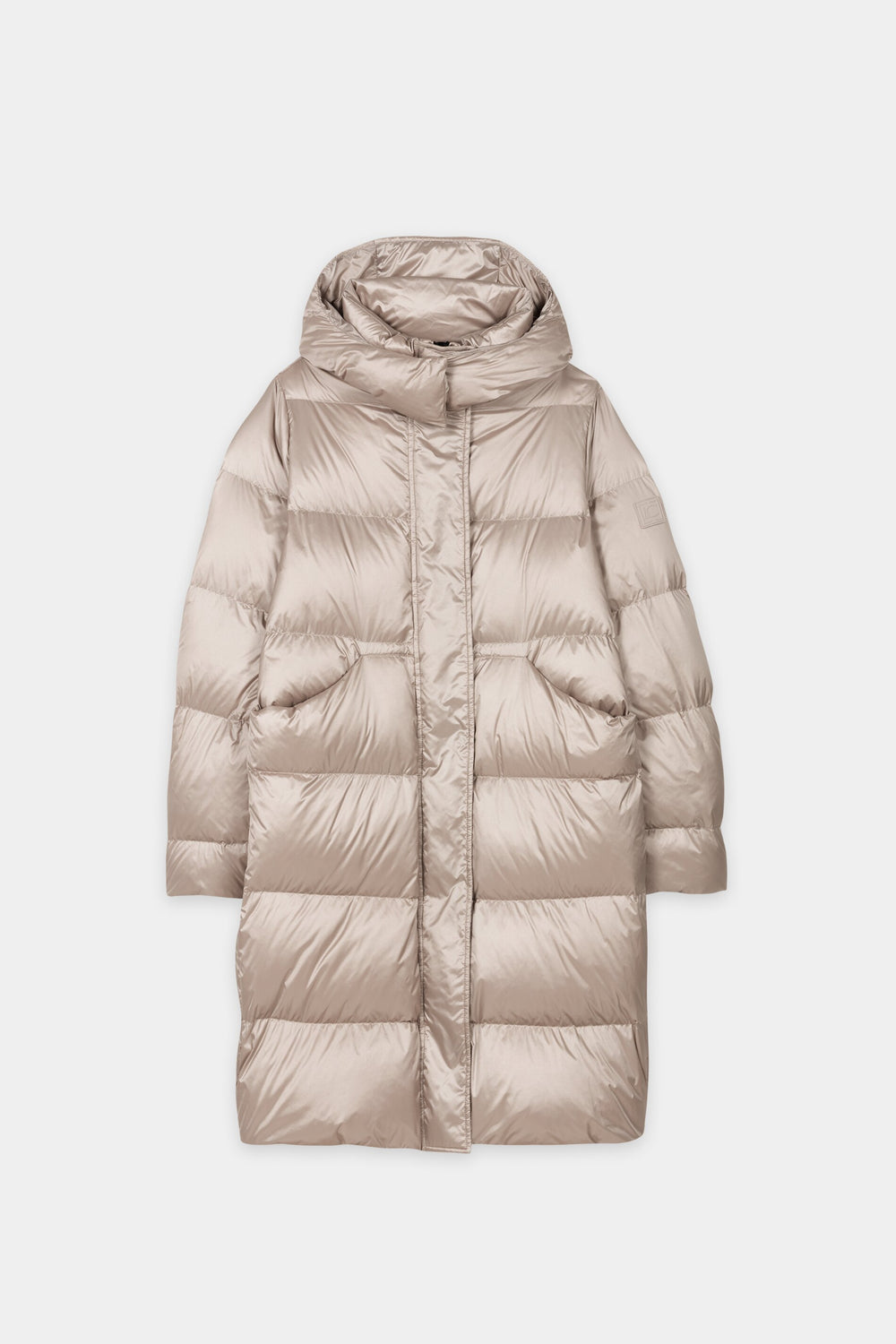 Daunen-Outdoormantel - pearl - Standard