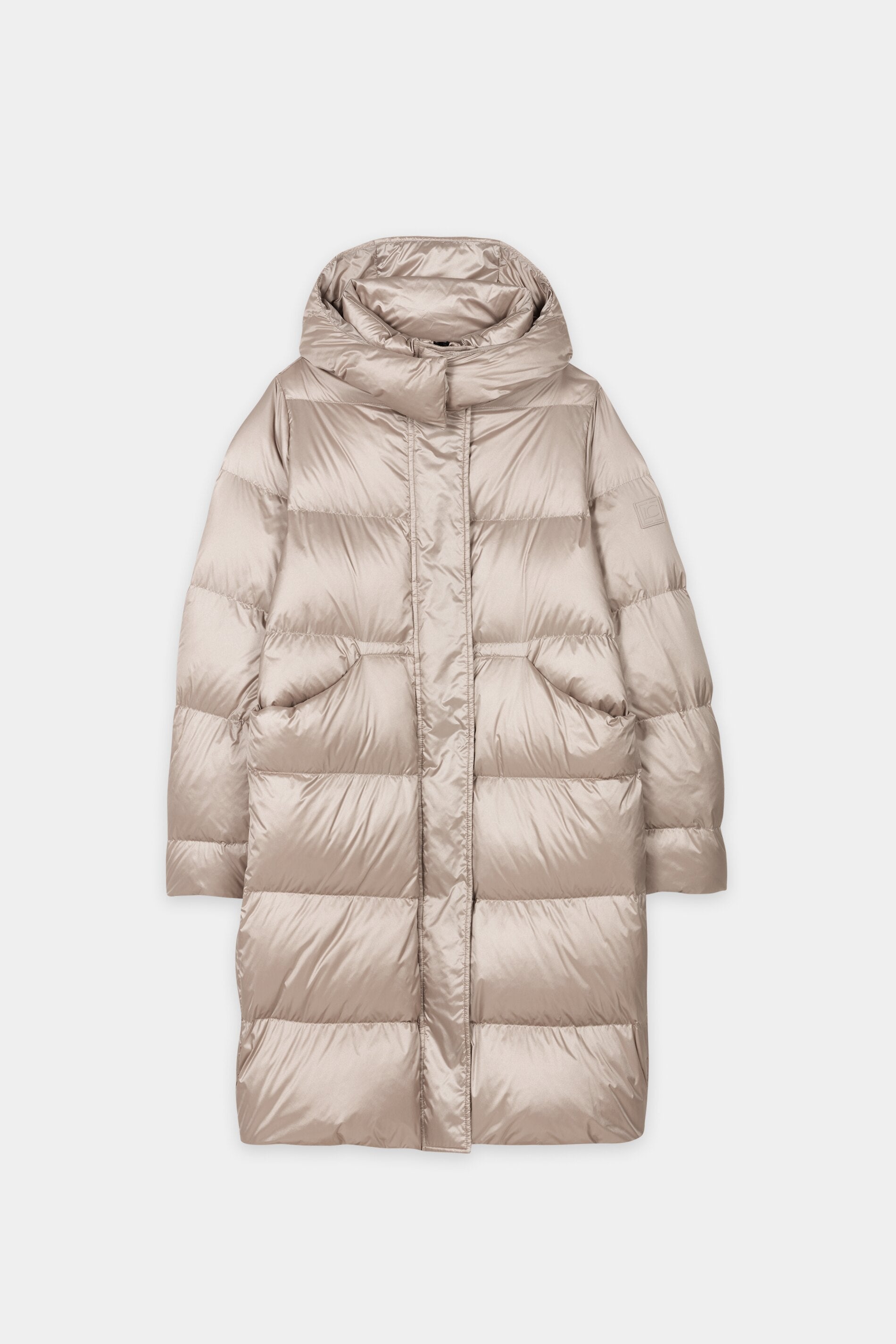 Daunen-Outdoormantel - pearl - Standard | Artikel Front
