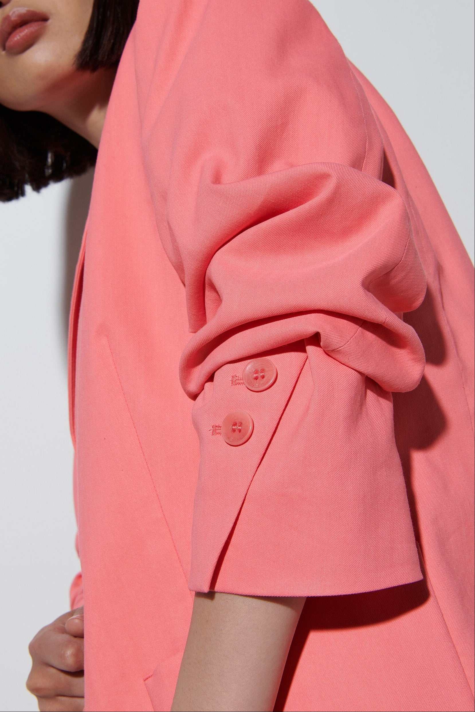 Gabardine-Blazer - tulip rose - Standard | Model Detail