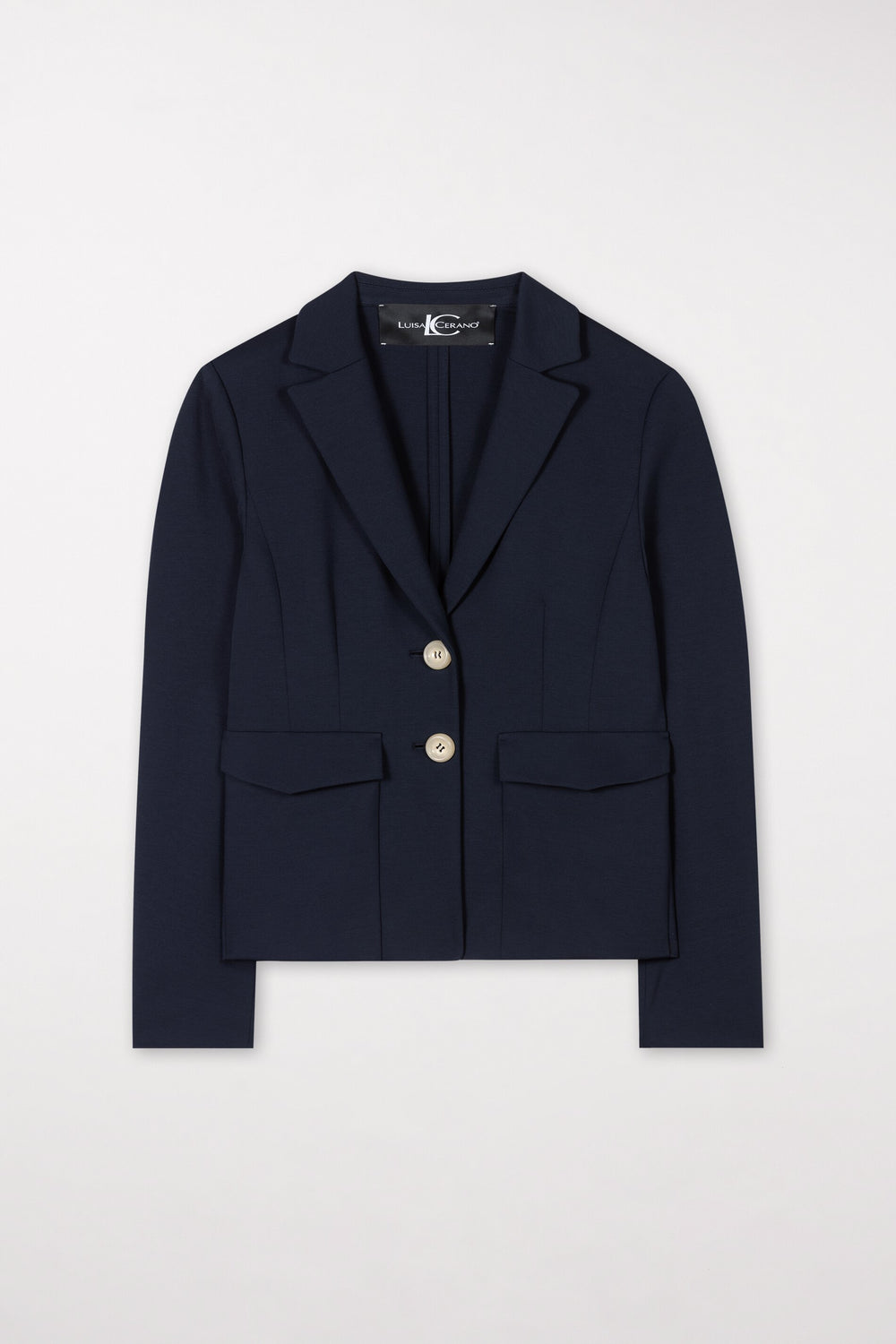 Blazer aus Punto-Milano - dark navy - Standard