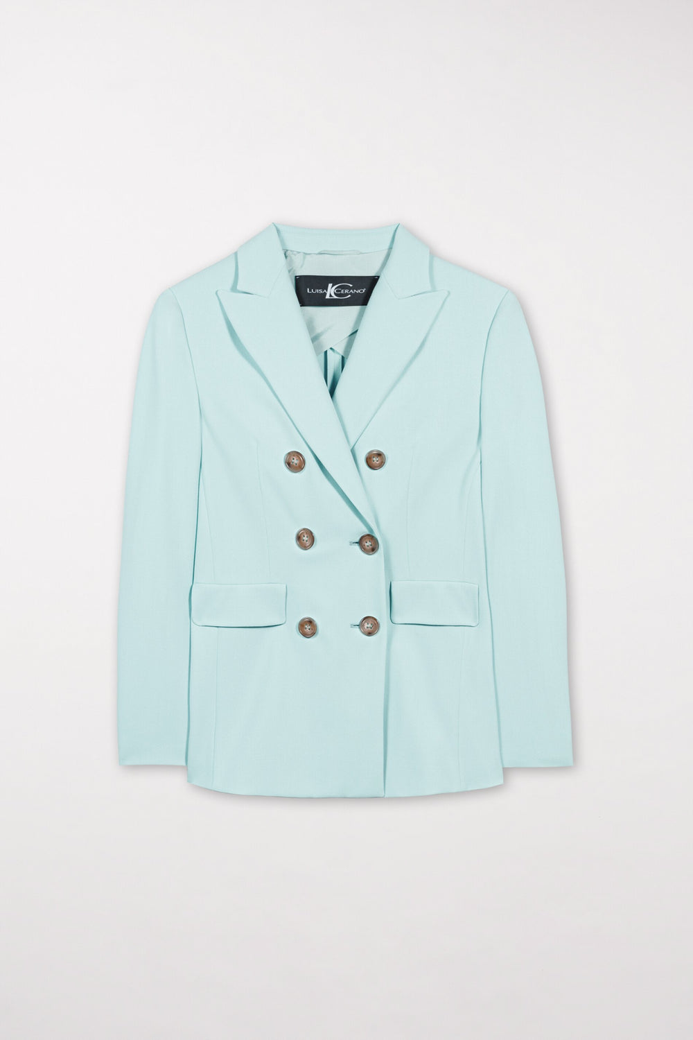 Zweireihiger Blazer - mineral aqua - Standard