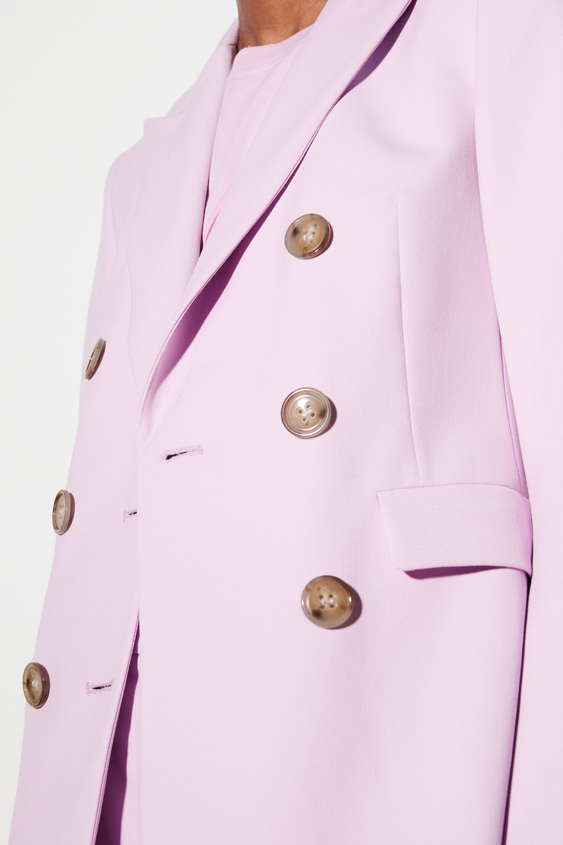 Zweireihiger Blazer - faded lavender - Standard | Model Detail